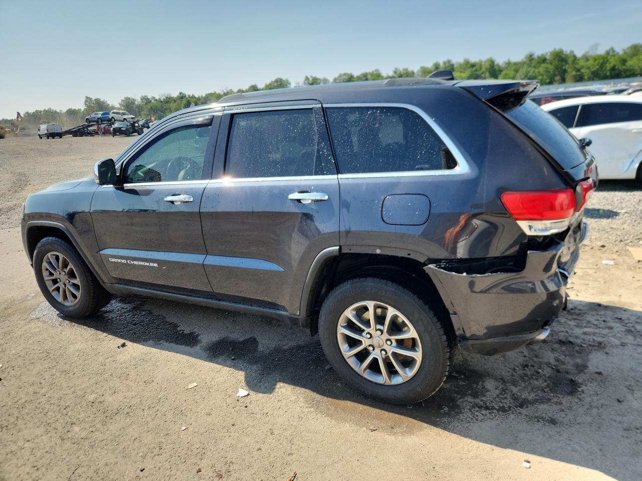 2014 Jeep Grand Cherokee Limited Gray vin: 1C4RJFBG6EC363118