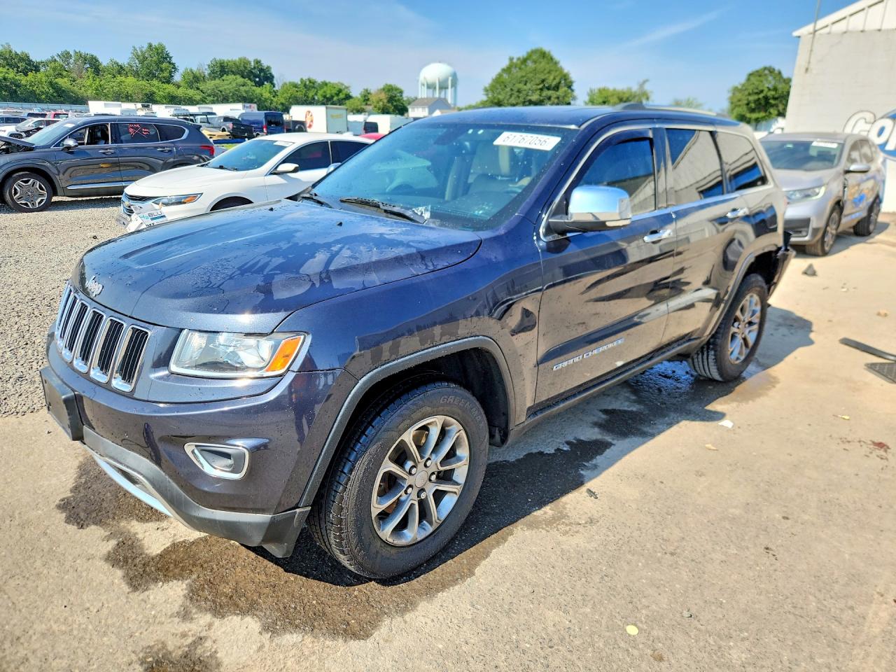 2014 Jeep Grand Cherokee Limited Gray vin: 1C4RJFBG6EC363118