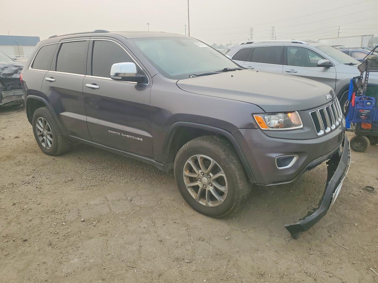2014 Jeep Grand Cherokee Limited Gray vin: 1C4RJFBG6EC363247