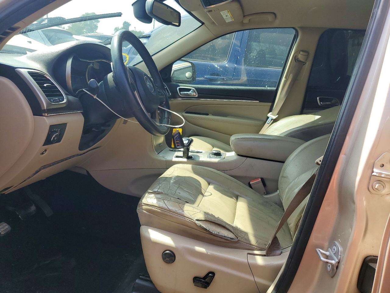 2014 Jeep Grand Cherokee Limited Beige vin: 1C4RJFBG6EC371297