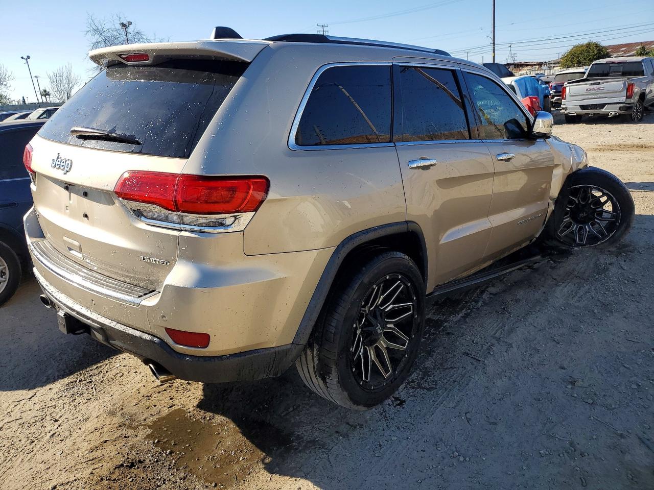 2014 Jeep Grand Cherokee Limited Beige vin: 1C4RJFBG6EC371297