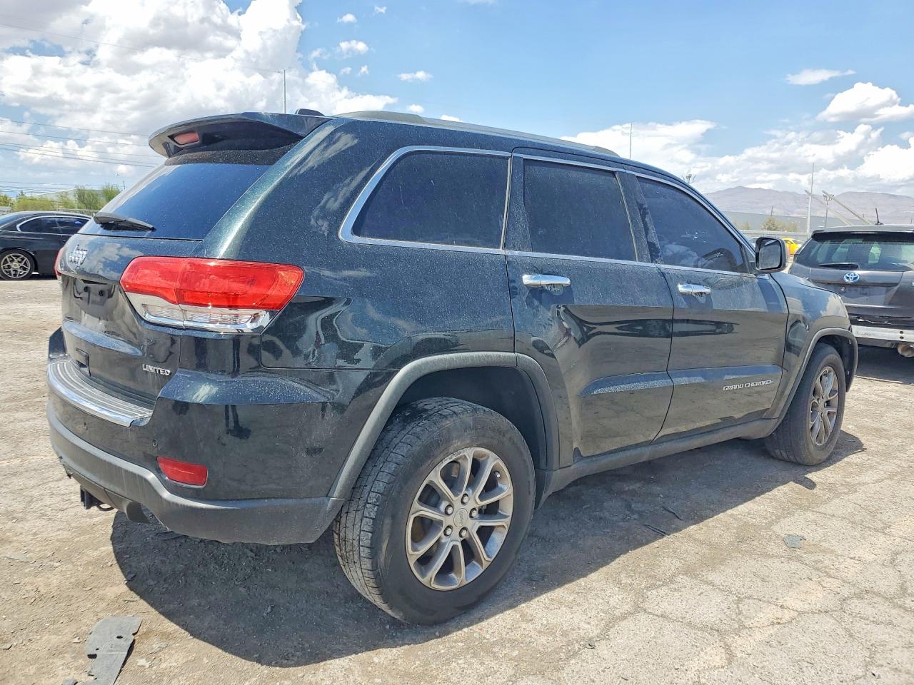 2014 Jeep Grand Cherokee Limited Black vin: 1C4RJFBG6EC415606