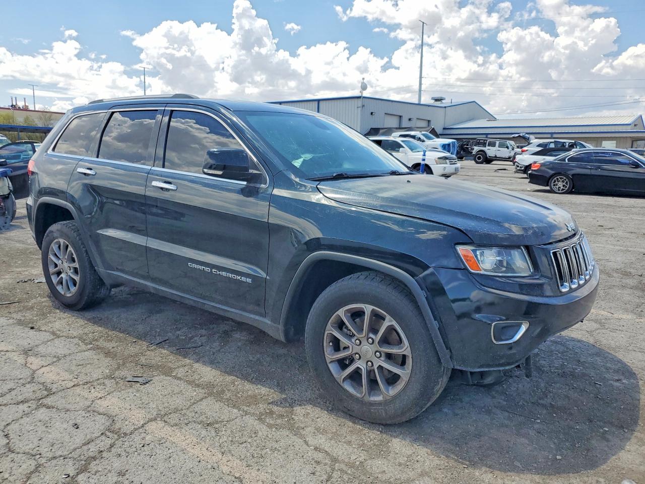 2014 Jeep Grand Cherokee Limited Black vin: 1C4RJFBG6EC415606