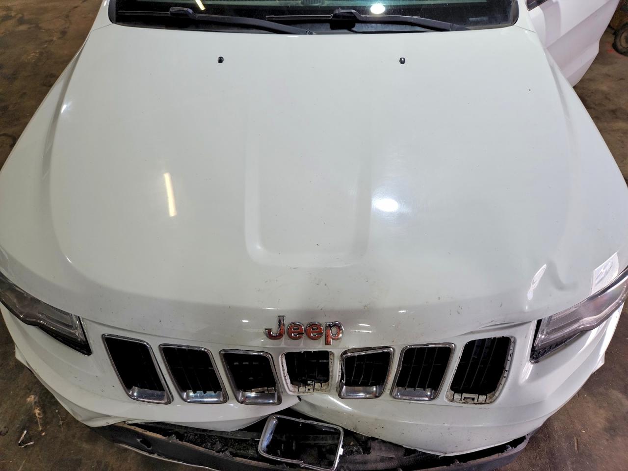 2014 Jeep Grand Cherokee Limited White vin: 1C4RJFBG6EC429800