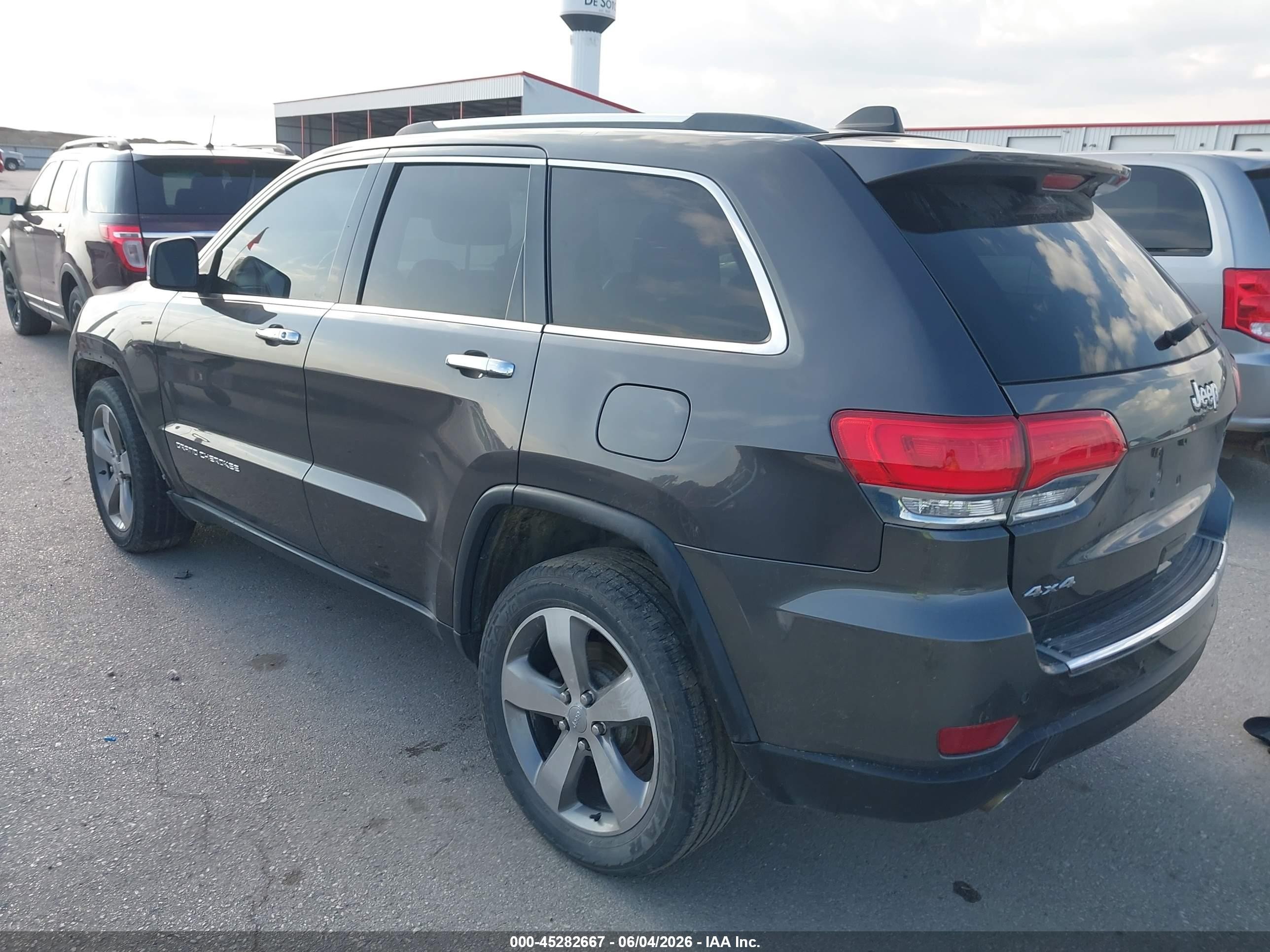 2014 Jeep Grand Cherokee Limited Gray vin: 1C4RJFBG6EC430624