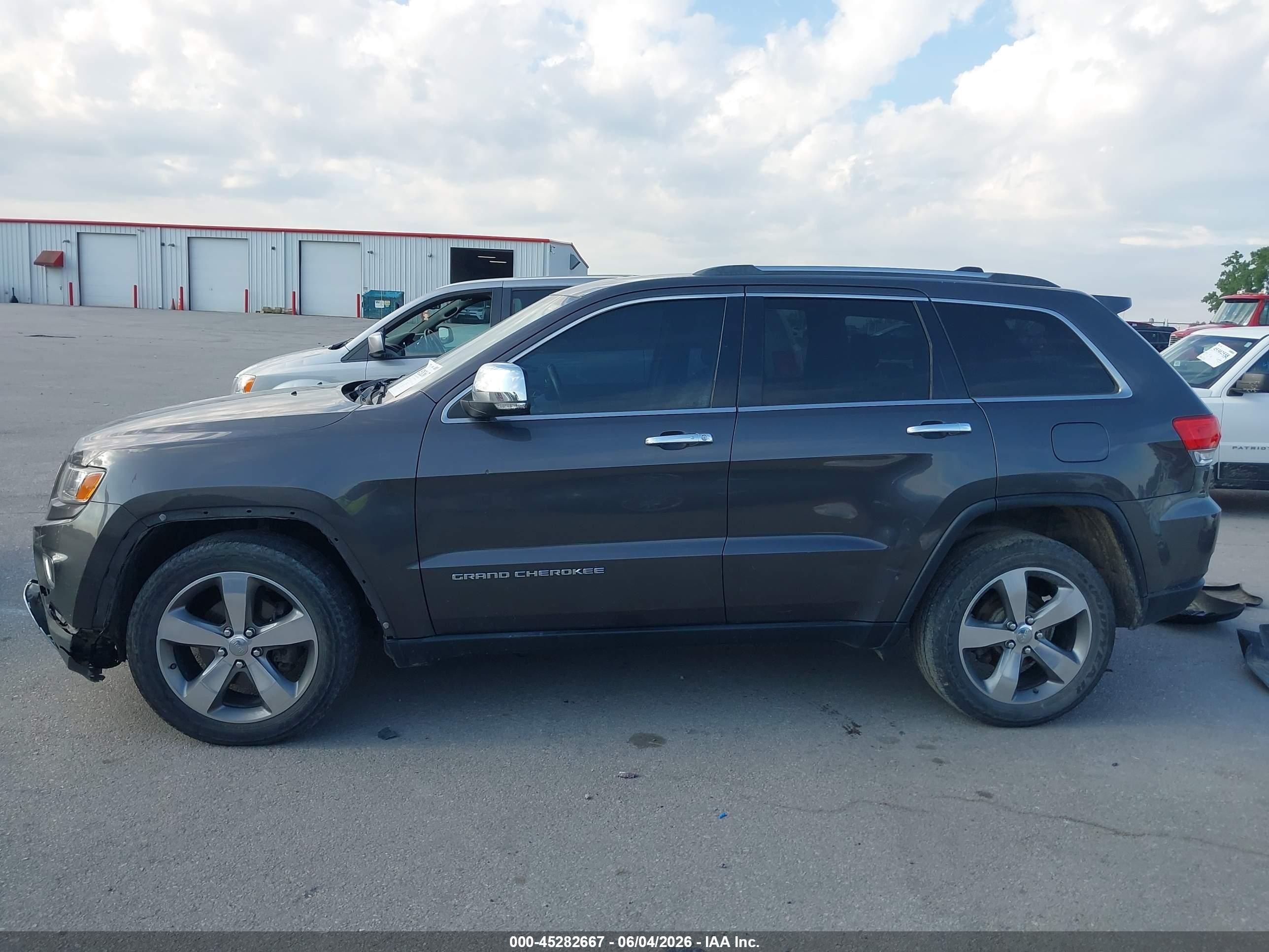 2014 Jeep Grand Cherokee Limited Gray vin: 1C4RJFBG6EC430624