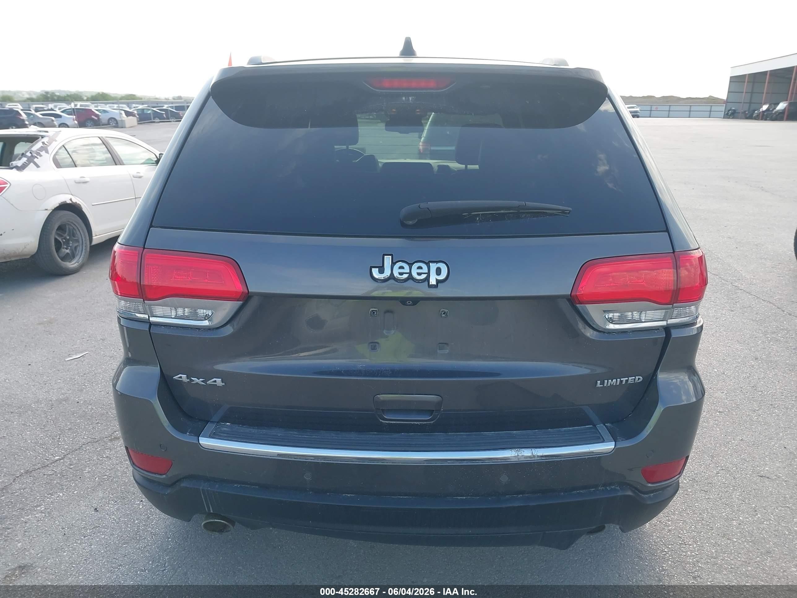 2014 Jeep Grand Cherokee Limited Gray vin: 1C4RJFBG6EC430624