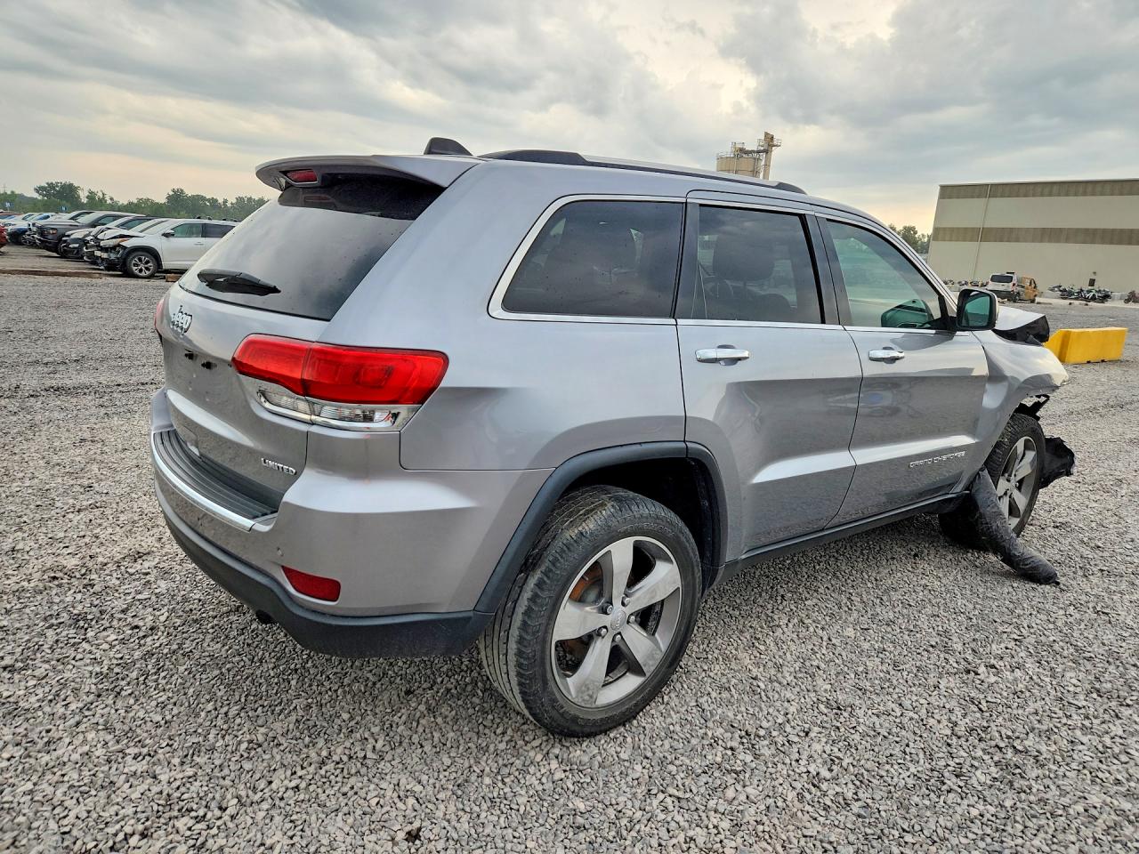 2014 Jeep Grand Cherokee Limited Серебряный vin: 1C4RJFBG6EC439775