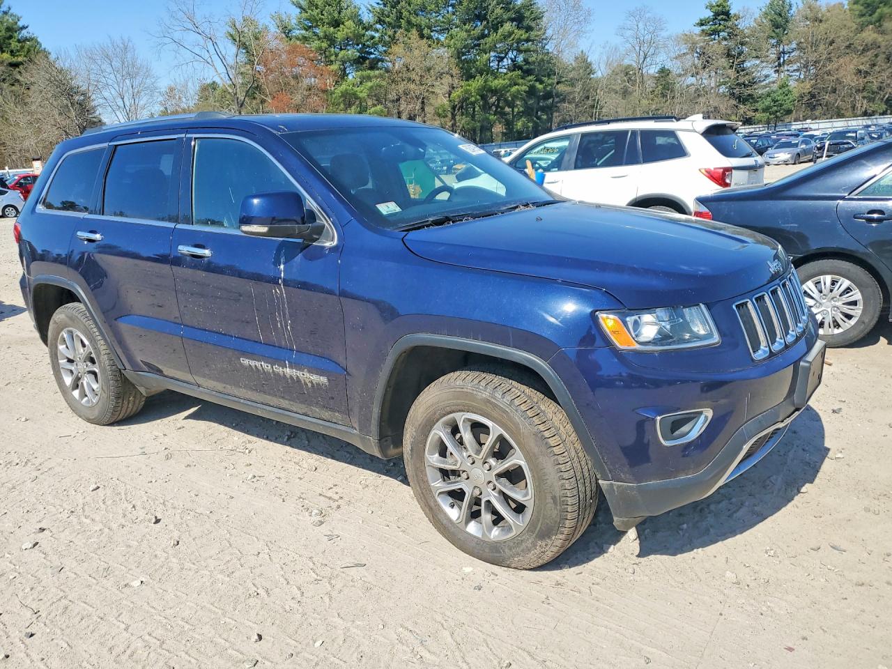 2014 Jeep Grand Cherokee Blue vin: 1C4RJFBG6EC440098