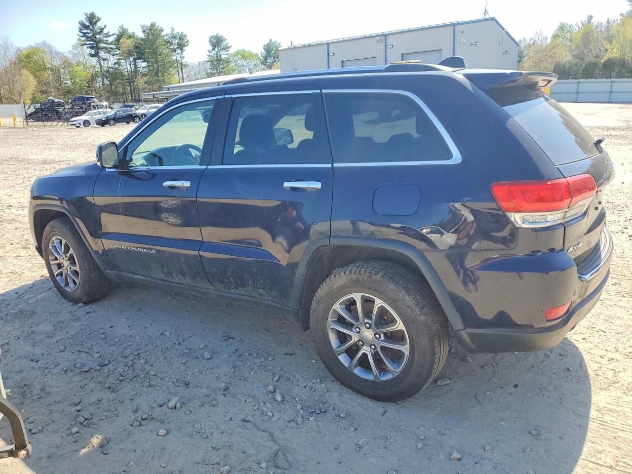 2014 Jeep Grand Cherokee Blue vin: 1C4RJFBG6EC440098