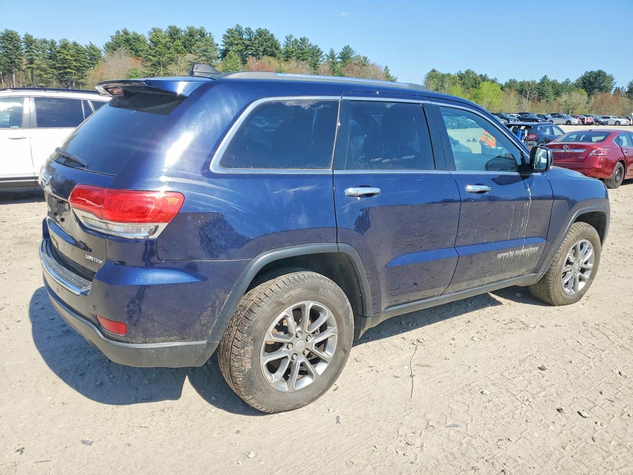 2014 Jeep Grand Cherokee Blue vin: 1C4RJFBG6EC440098
