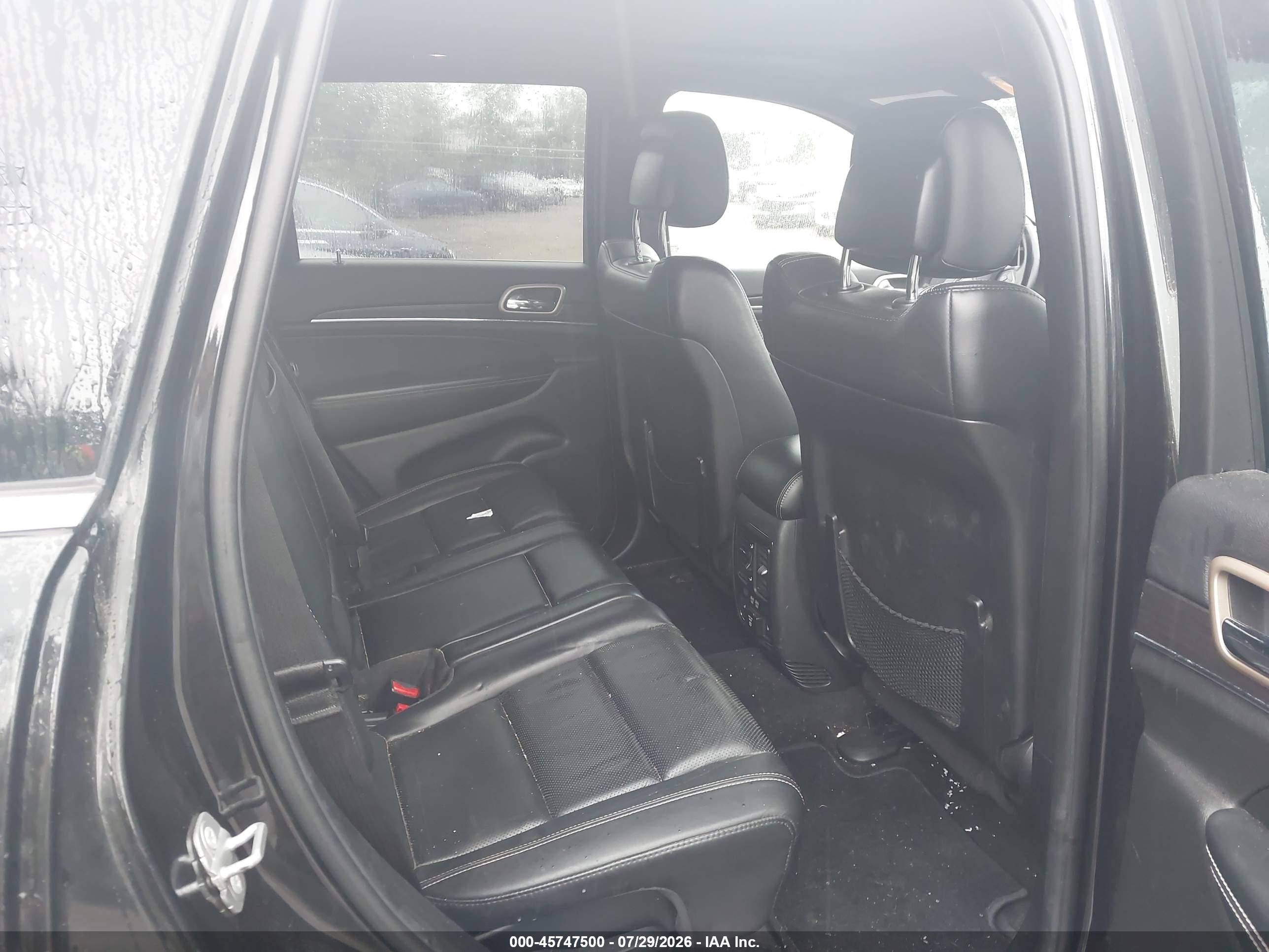 2014 Jeep Grand Cherokee Limited Black vin: 1C4RJFBG6EC453238