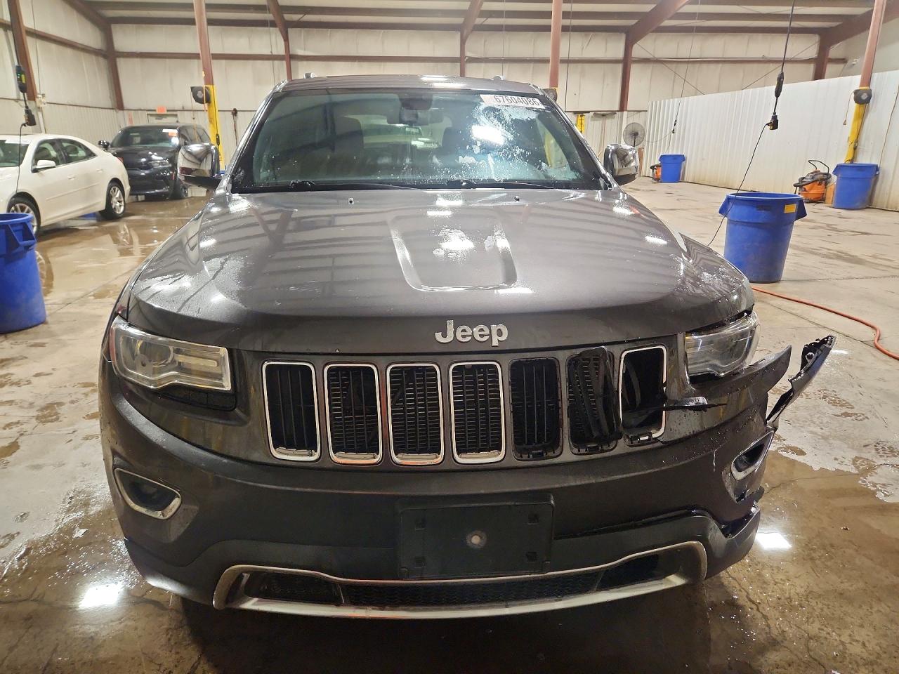 2014 Jeep Grand Cherokee Limited Gray vin: 1C4RJFBG6EC476020