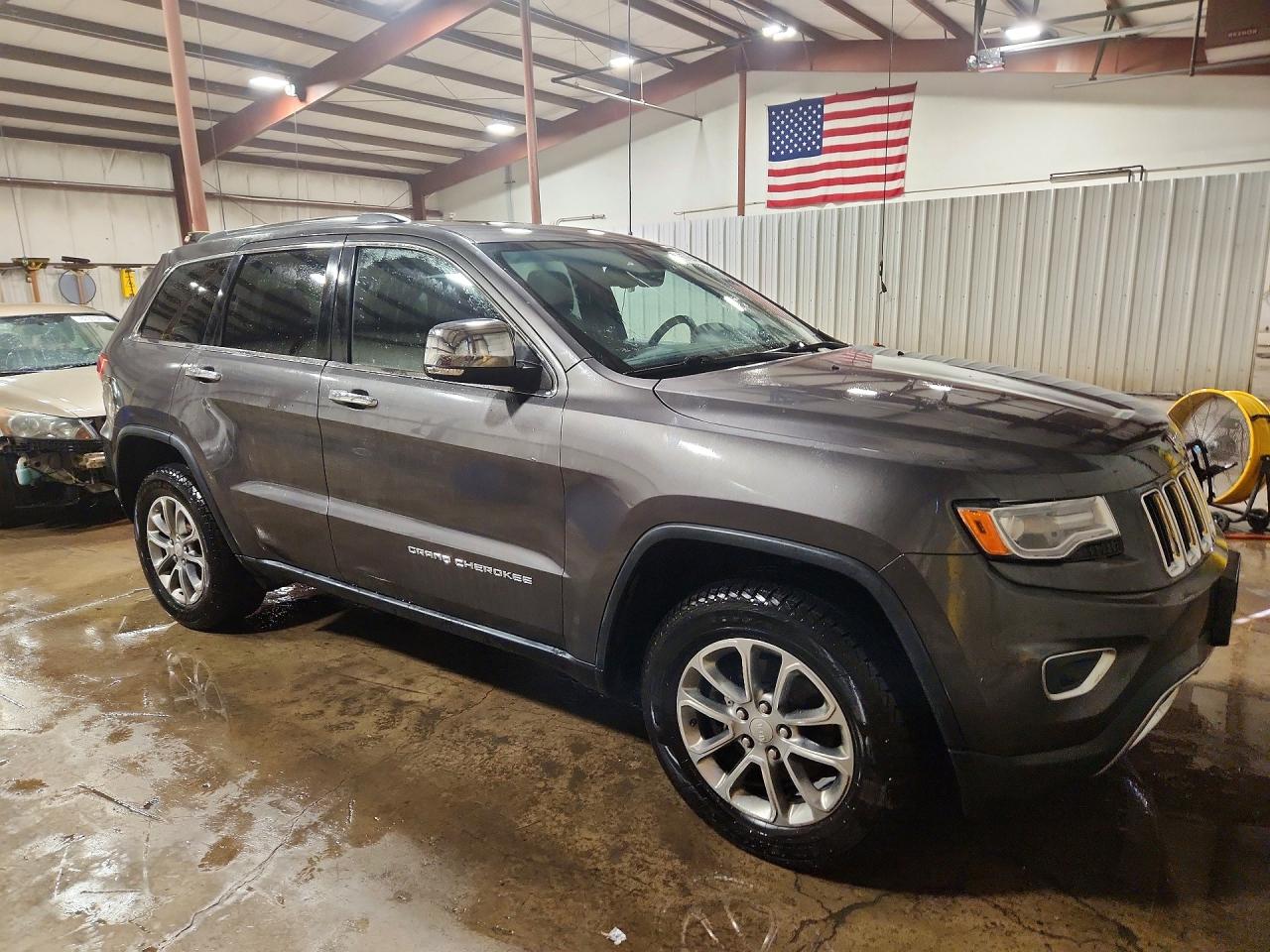 2014 Jeep Grand Cherokee Limited Gray vin: 1C4RJFBG6EC476020