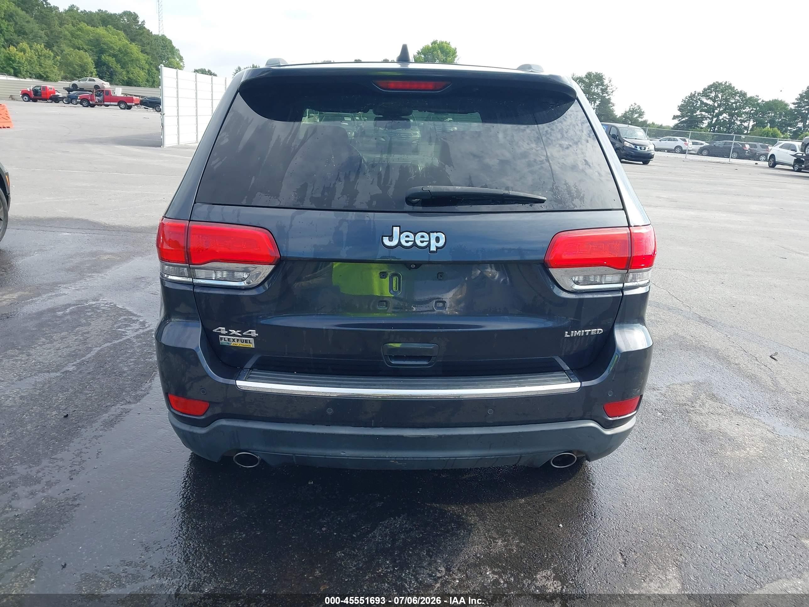 2014 Jeep Grand Cherokee Limited Black vin: 1C4RJFBG6EC525782