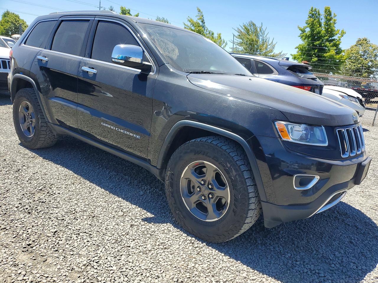2014 Jeep Grand Cherokee Limited Charcoal vin: 1C4RJFBG6EC525944