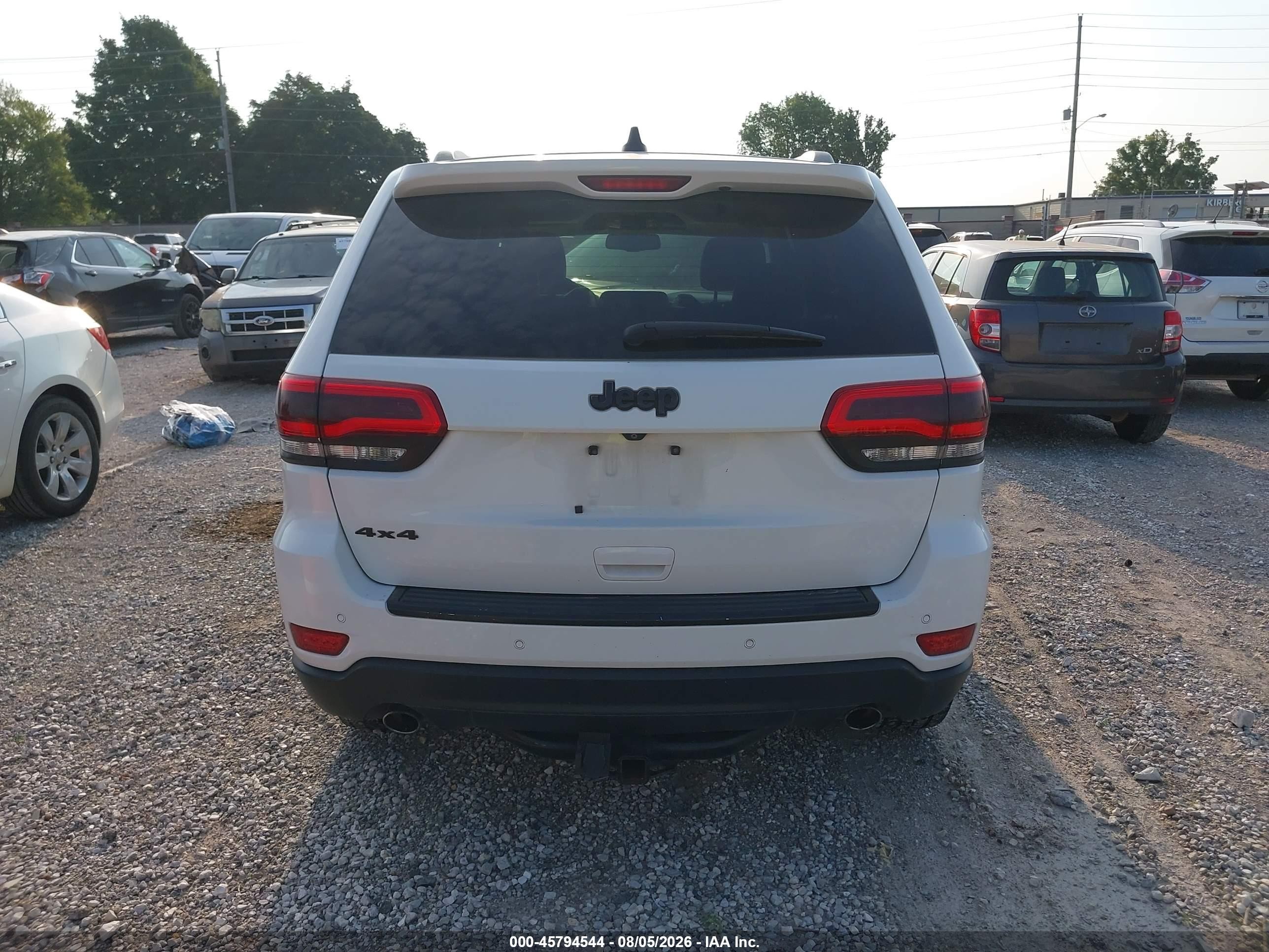 2014 Jeep Grand Cherokee Limited White vin: 1C4RJFBG6EC540380