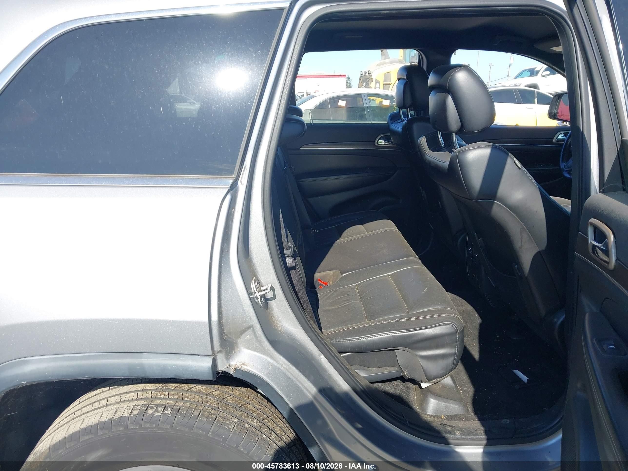 2014 Jeep Grand Cherokee Limited Серый vin: 1C4RJFBG6EC558023