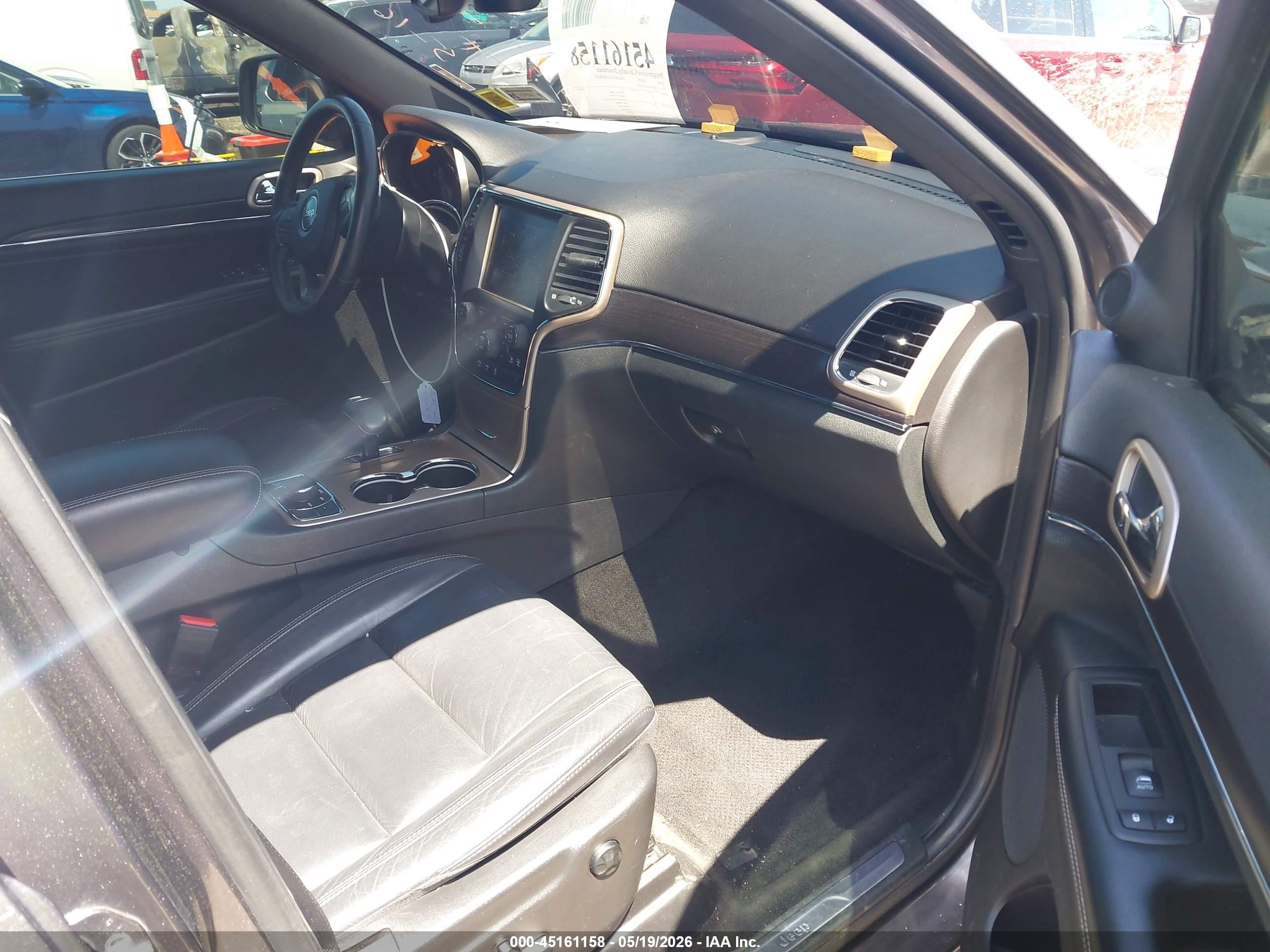 2014 Jeep Grand Cherokee Limited Серый vin: 1C4RJFBG6EC566963