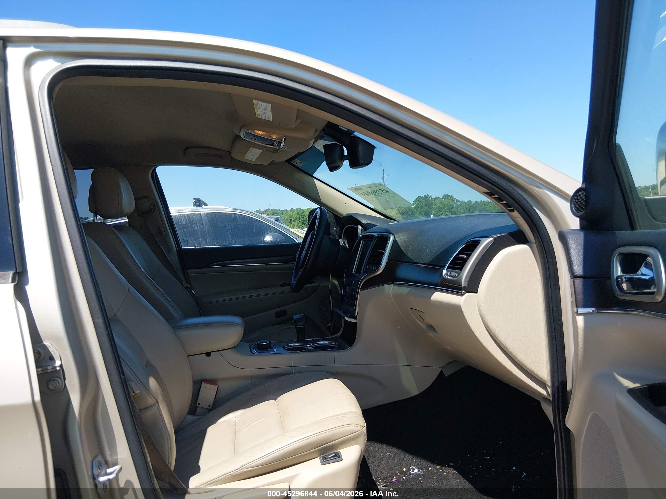 2014 Jeep Grand Cherokee Limited Tan vin: 1C4RJFBG6EC579101