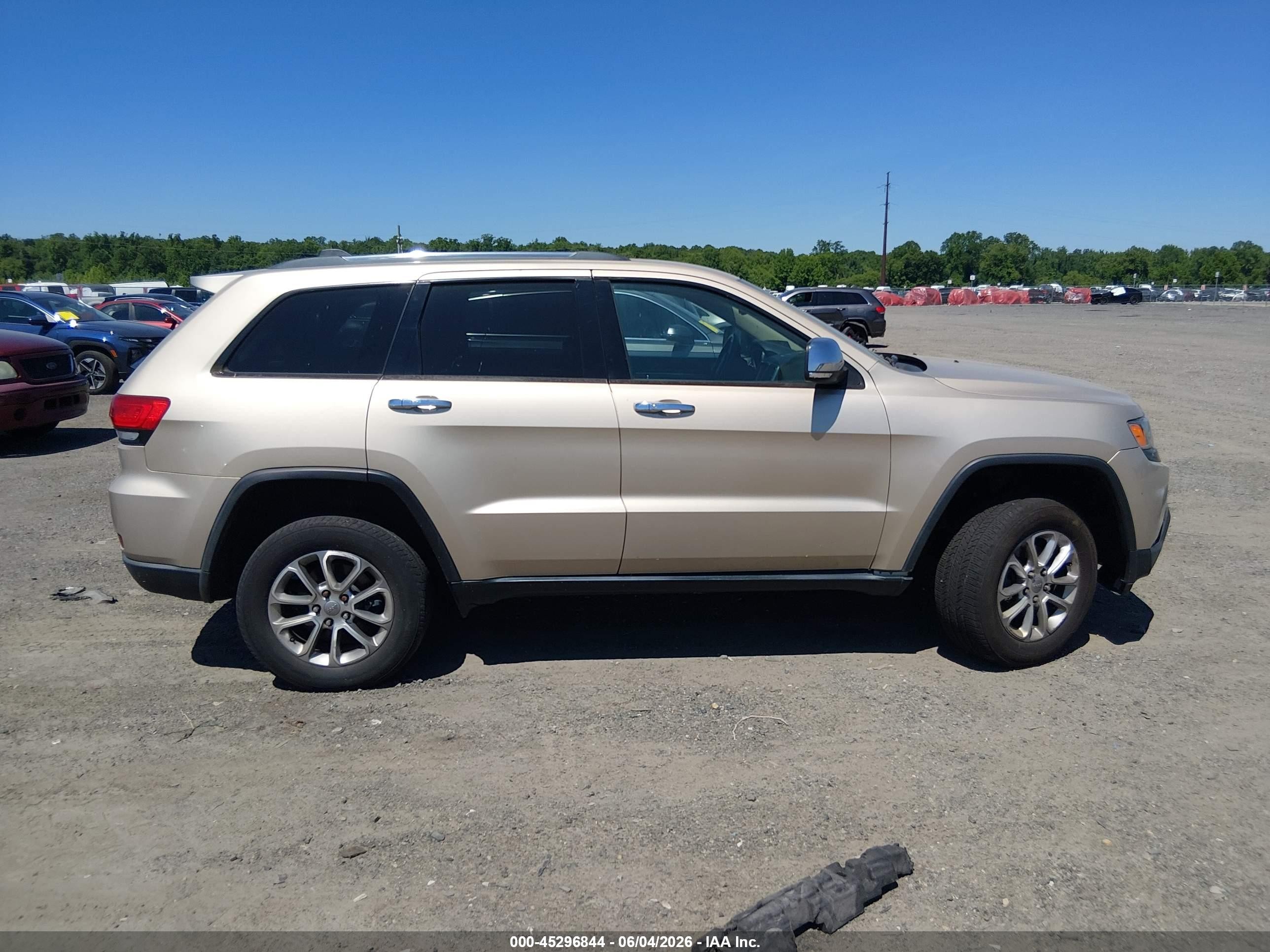 2014 Jeep Grand Cherokee Limited Tan vin: 1C4RJFBG6EC579101