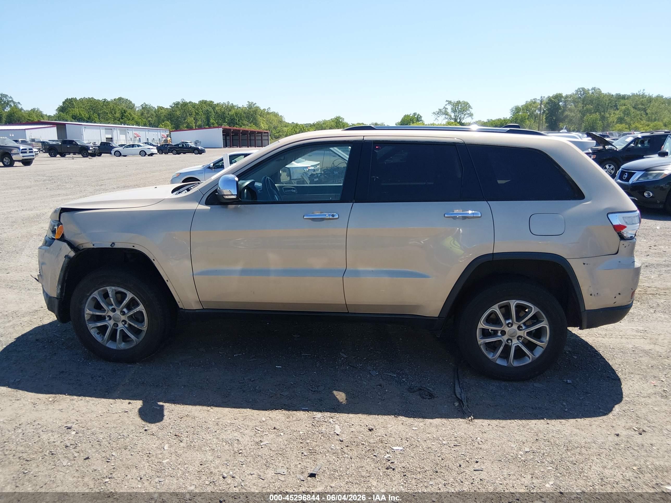 2014 Jeep Grand Cherokee Limited Tan vin: 1C4RJFBG6EC579101