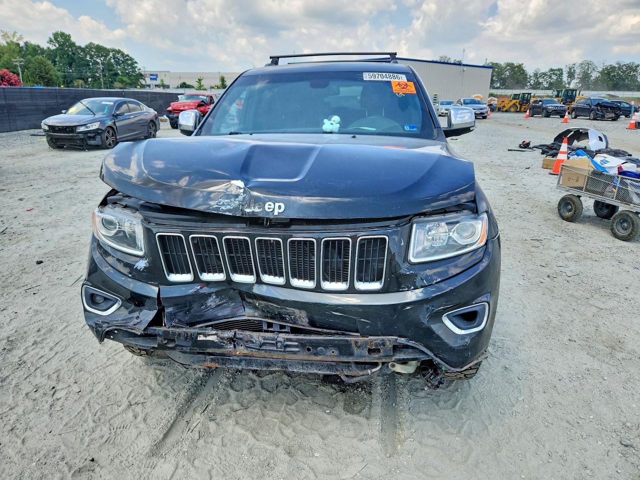 2014 Jeep Grand Cherokee Limited Black vin: 1C4RJFBG6EC584413