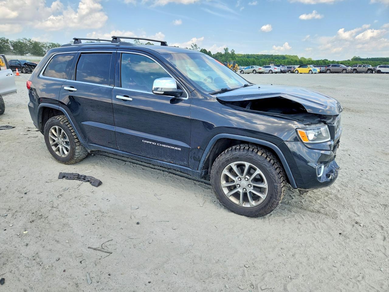 2014 Jeep Grand Cherokee Limited Black vin: 1C4RJFBG6EC584413