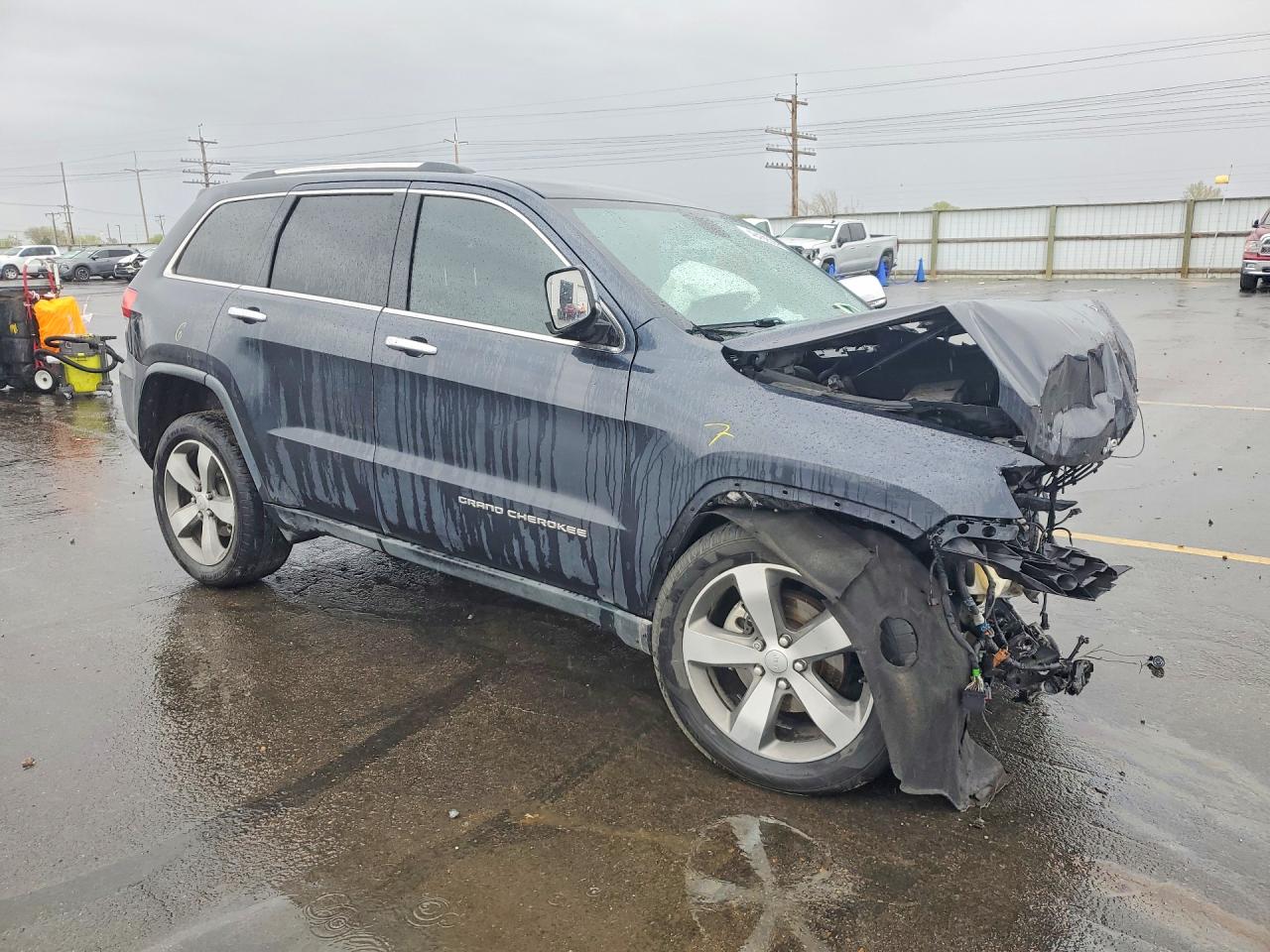 2014 Jeep Grand Cherokee Limited Charcoal vin: 1C4RJFBG6EC588333