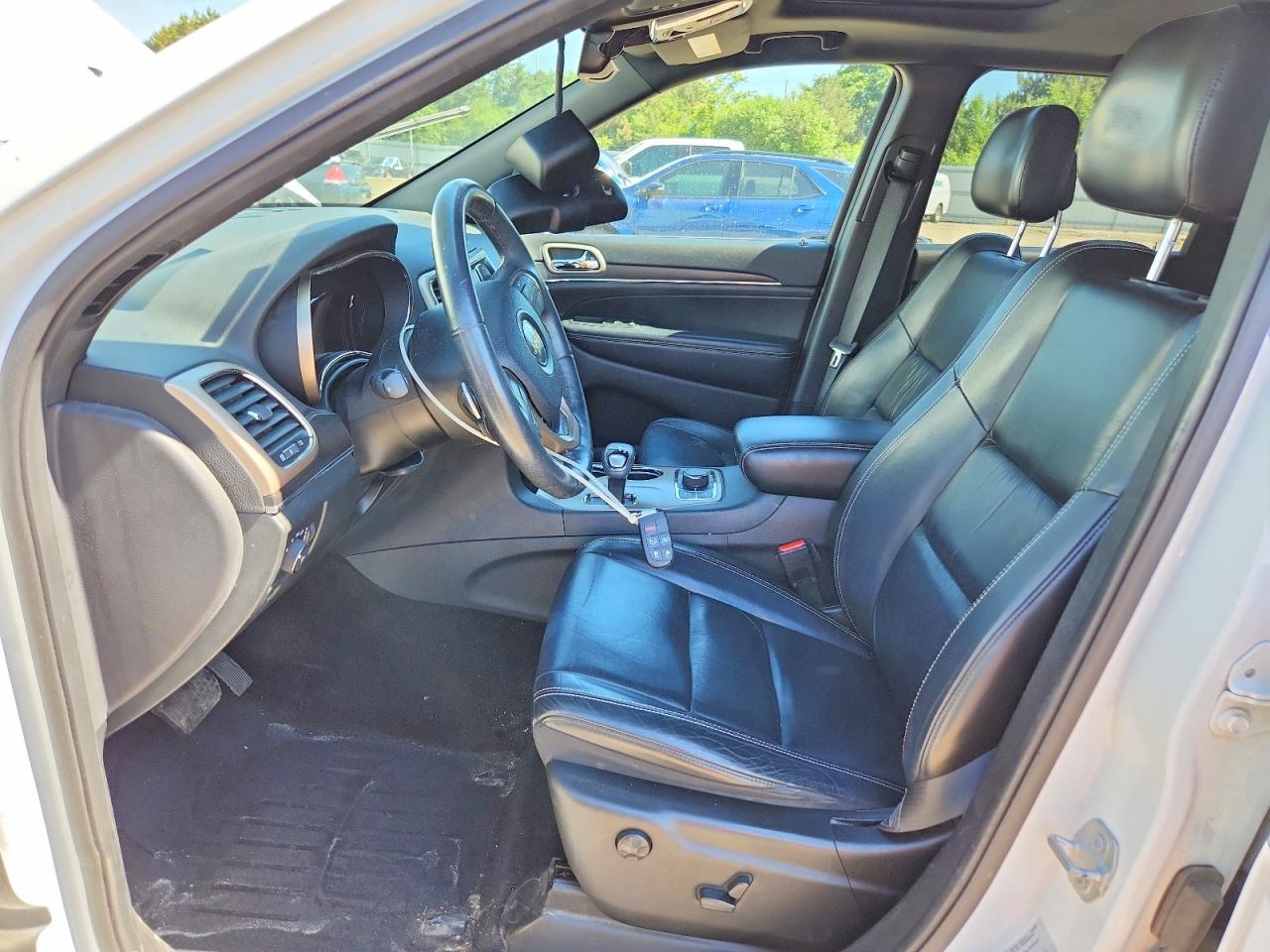 2015 Jeep Grand Cherokee Limited White vin: 1C4RJFBG6FC136254