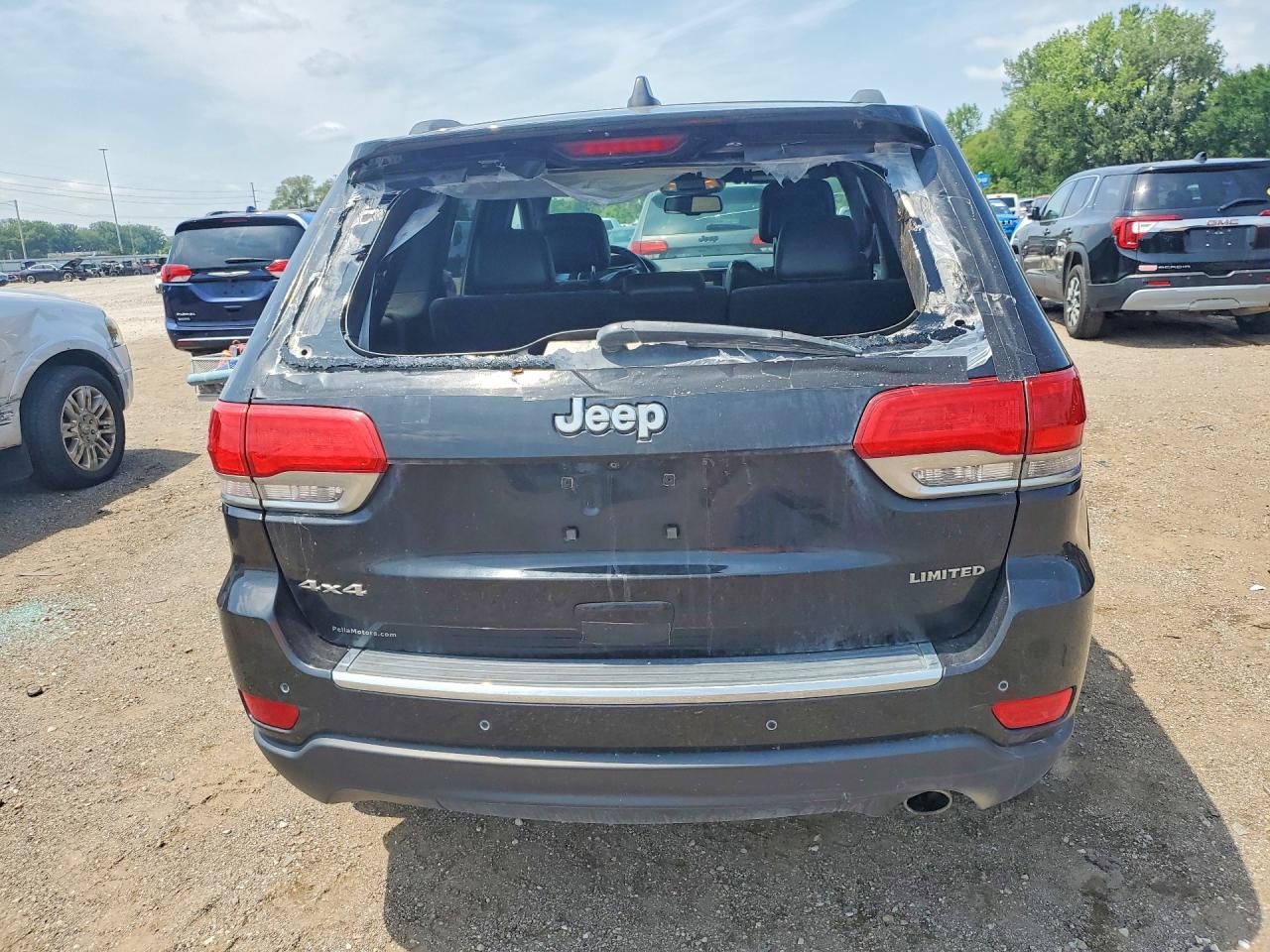 2015 Jeep Grand Cherokee Limited Black vin: 1C4RJFBG6FC143091