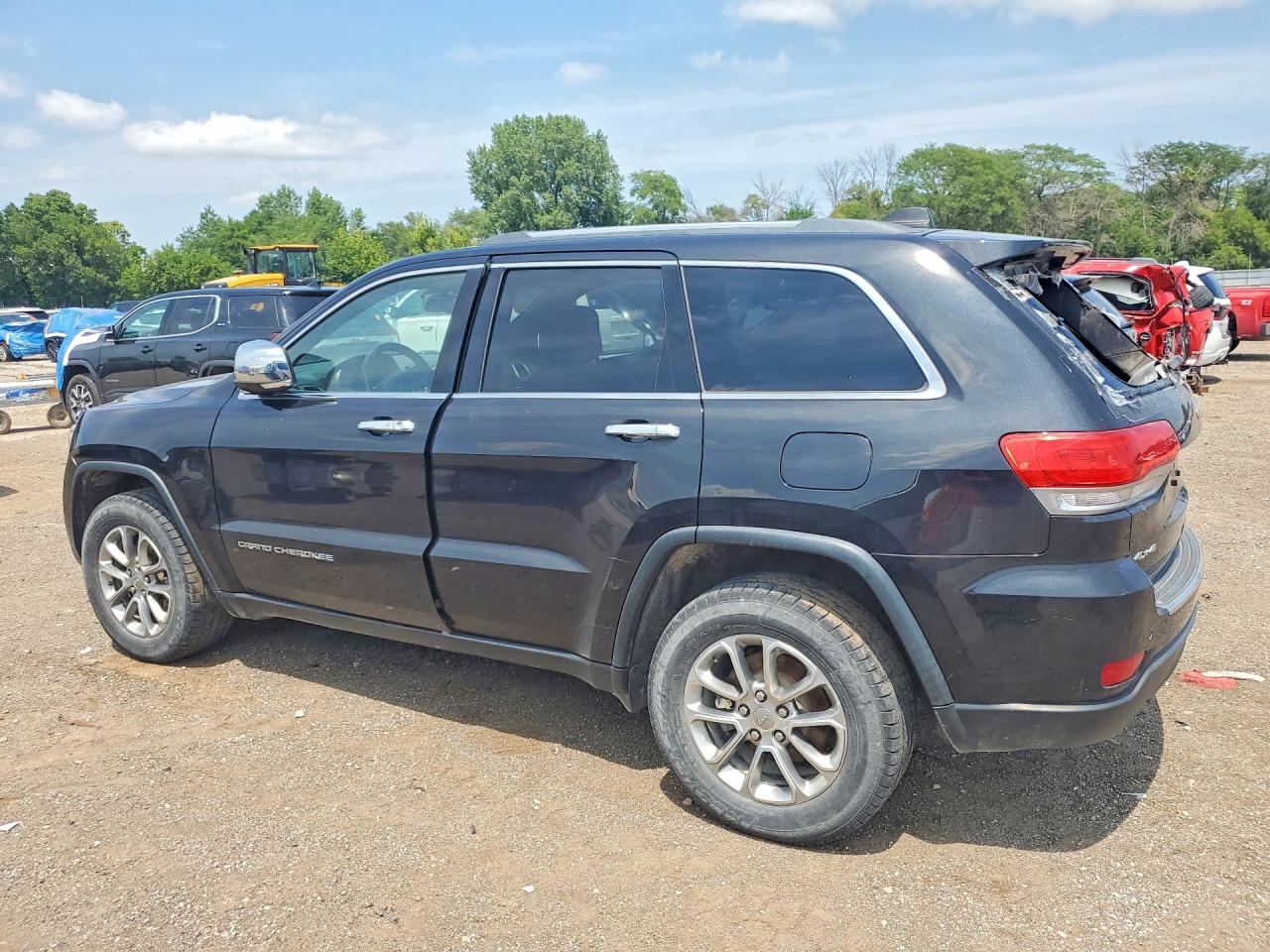 2015 Jeep Grand Cherokee Limited Black vin: 1C4RJFBG6FC143091