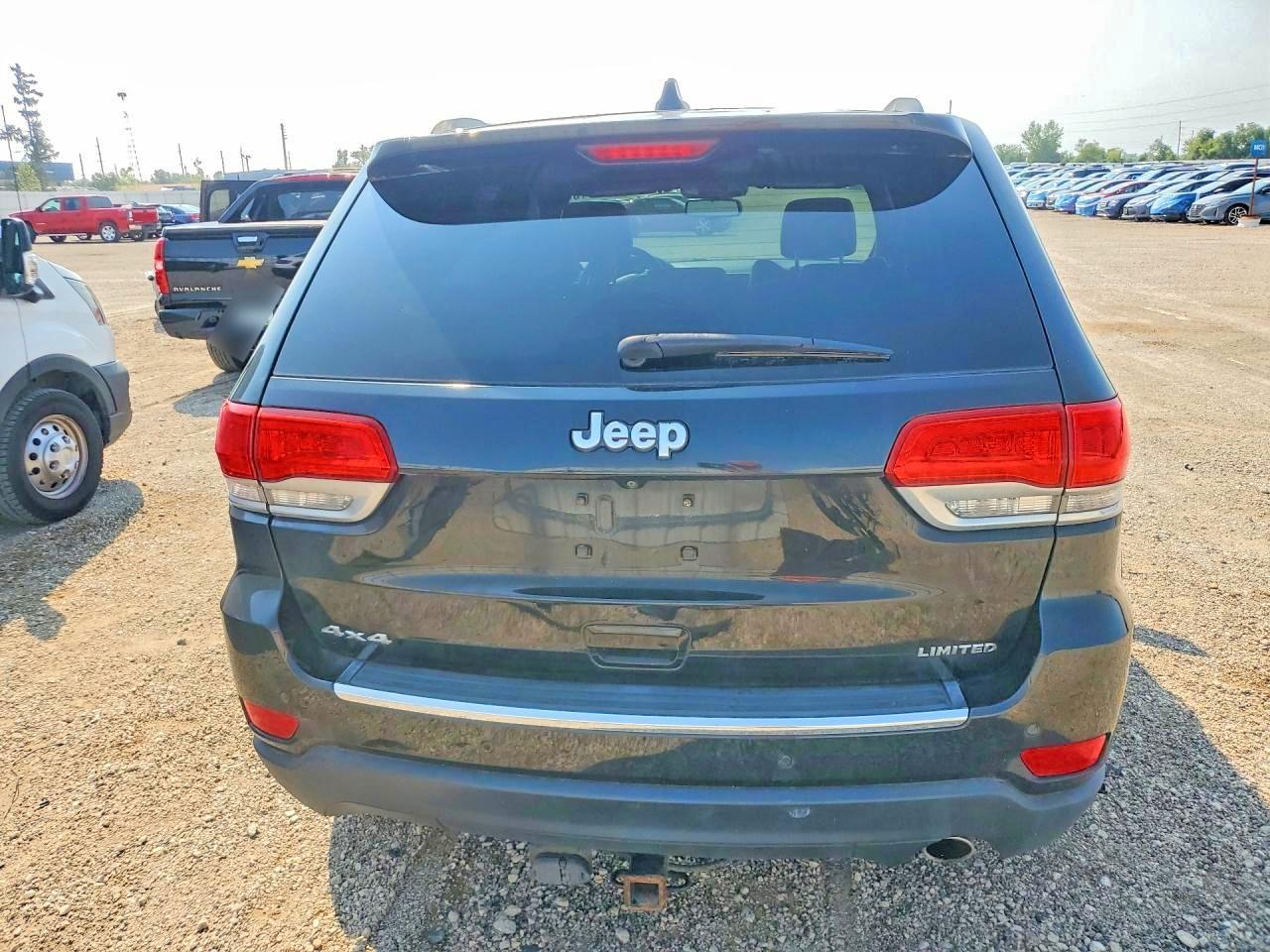 2015 Jeep Grand Cherokee Limited Black vin: 1C4RJFBG6FC172428