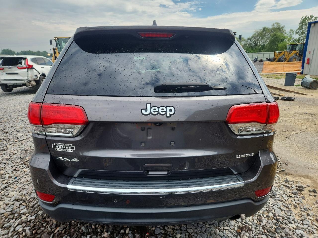 2015 Jeep Grand Cherokee Limited Gray vin: 1C4RJFBG6FC189648