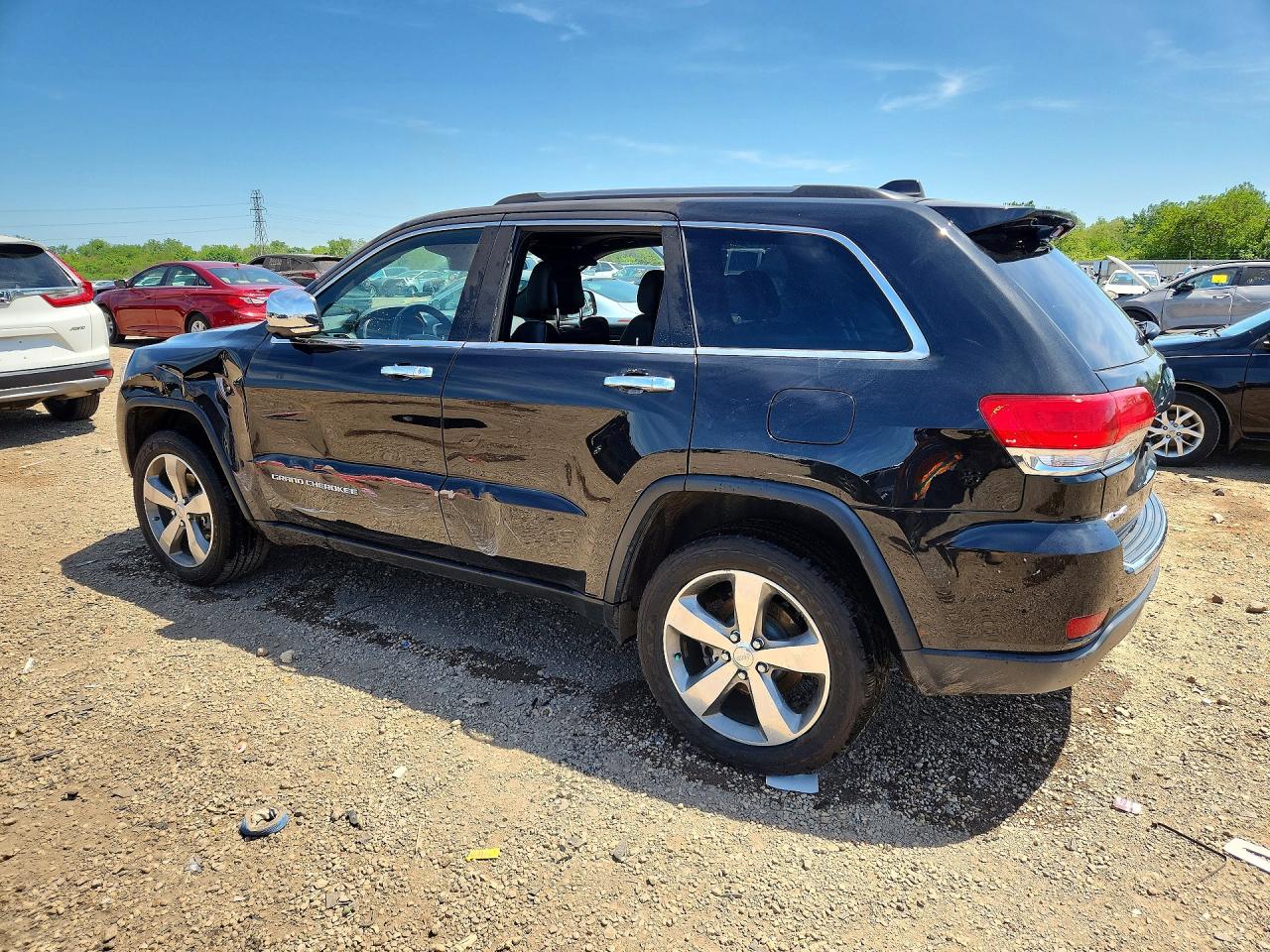 2015 Jeep Grand Cherokee Limited Black vin: 1C4RJFBG6FC212362