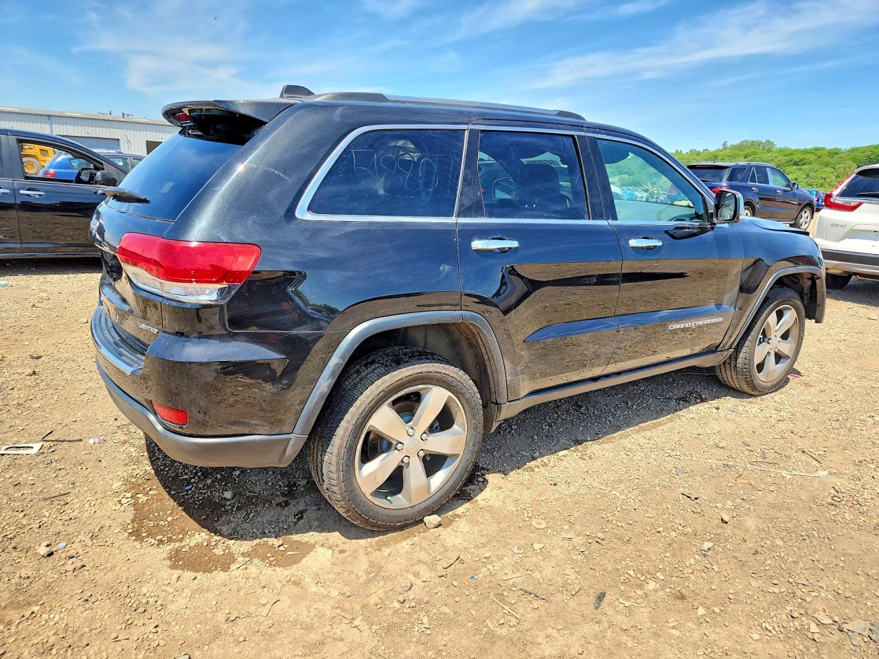 2015 Jeep Grand Cherokee Limited Black vin: 1C4RJFBG6FC212362