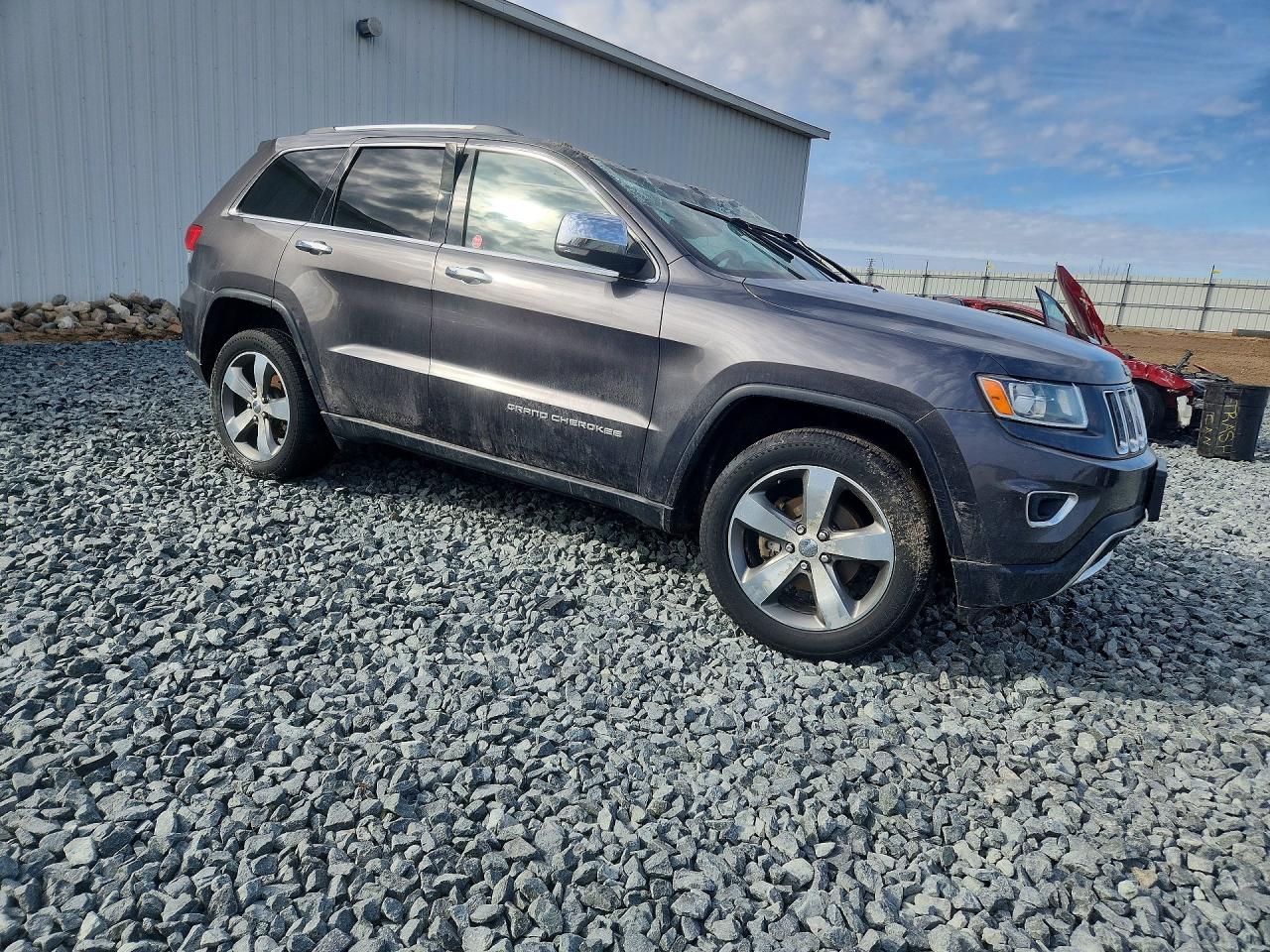 2015 Jeep Grand Cherokee Limited Black vin: 1C4RJFBG6FC224222