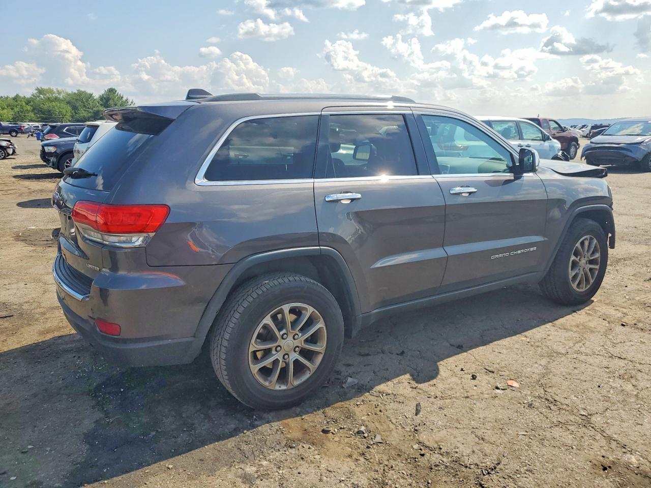 2015 Jeep Grand Cherokee Limited Gray vin: 1C4RJFBG6FC240968