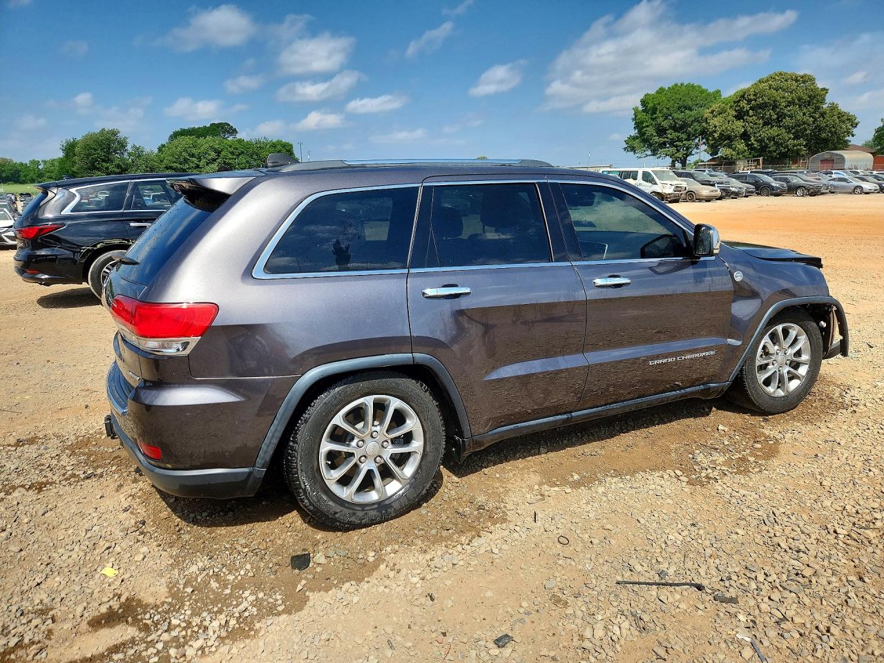 2015 Jeep Grand Cherokee Limited Gray vin: 1C4RJFBG6FC241358