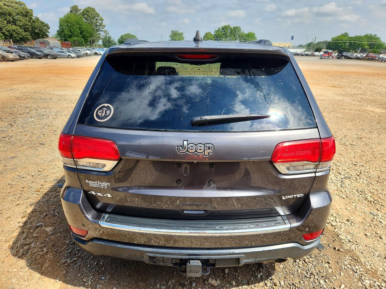 2015 Jeep Grand Cherokee Limited Gray vin: 1C4RJFBG6FC241358