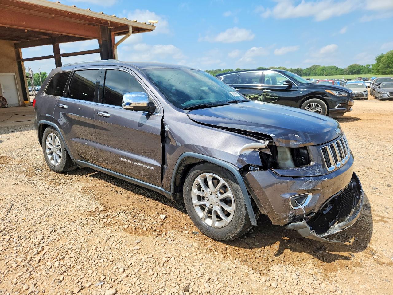 2015 Jeep Grand Cherokee Limited Gray vin: 1C4RJFBG6FC241358