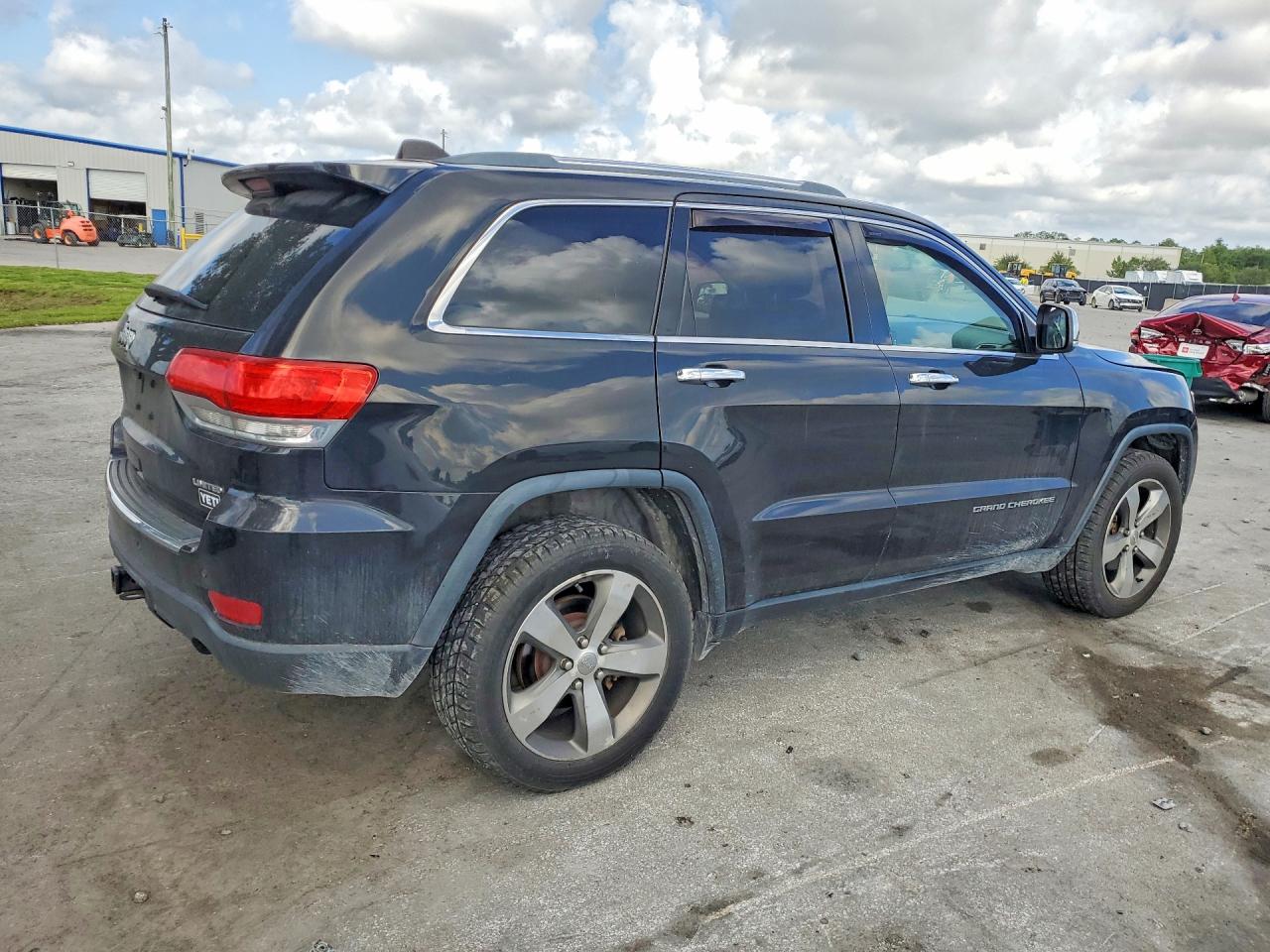 2015 Jeep Grand Cherokee Limited Черный vin: 1C4RJFBG6FC604306