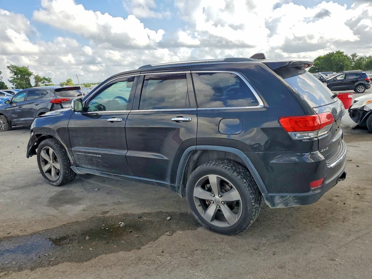 2015 Jeep Grand Cherokee Limited Черный vin: 1C4RJFBG6FC604306