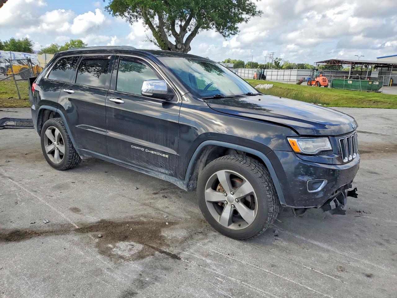 2015 Jeep Grand Cherokee Limited Черный vin: 1C4RJFBG6FC604306