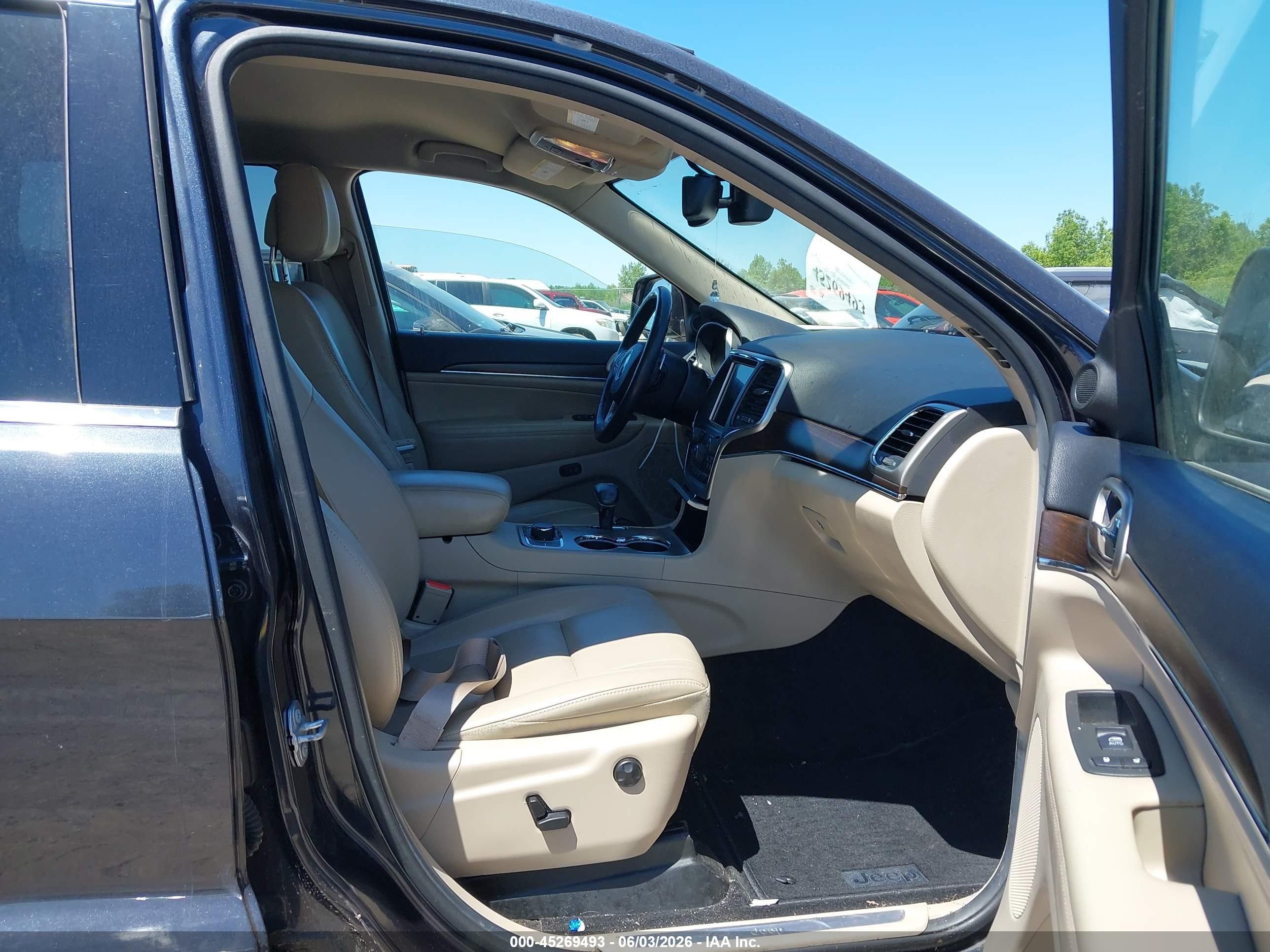 2015 Jeep Grand Cherokee Limited Черный vin: 1C4RJFBG6FC609649