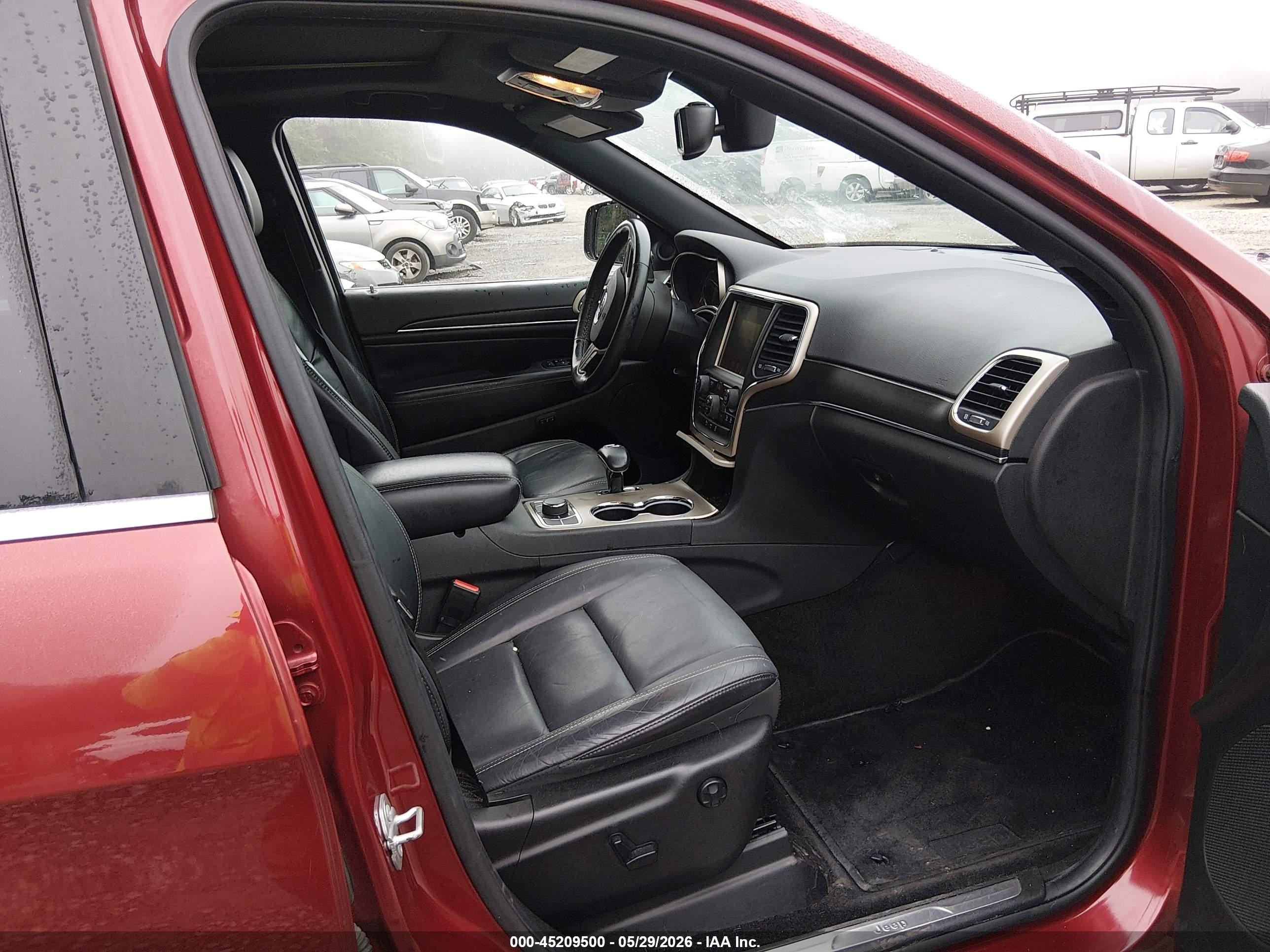 2015 Jeep Grand Cherokee Limited Red vin: 1C4RJFBG6FC632090
