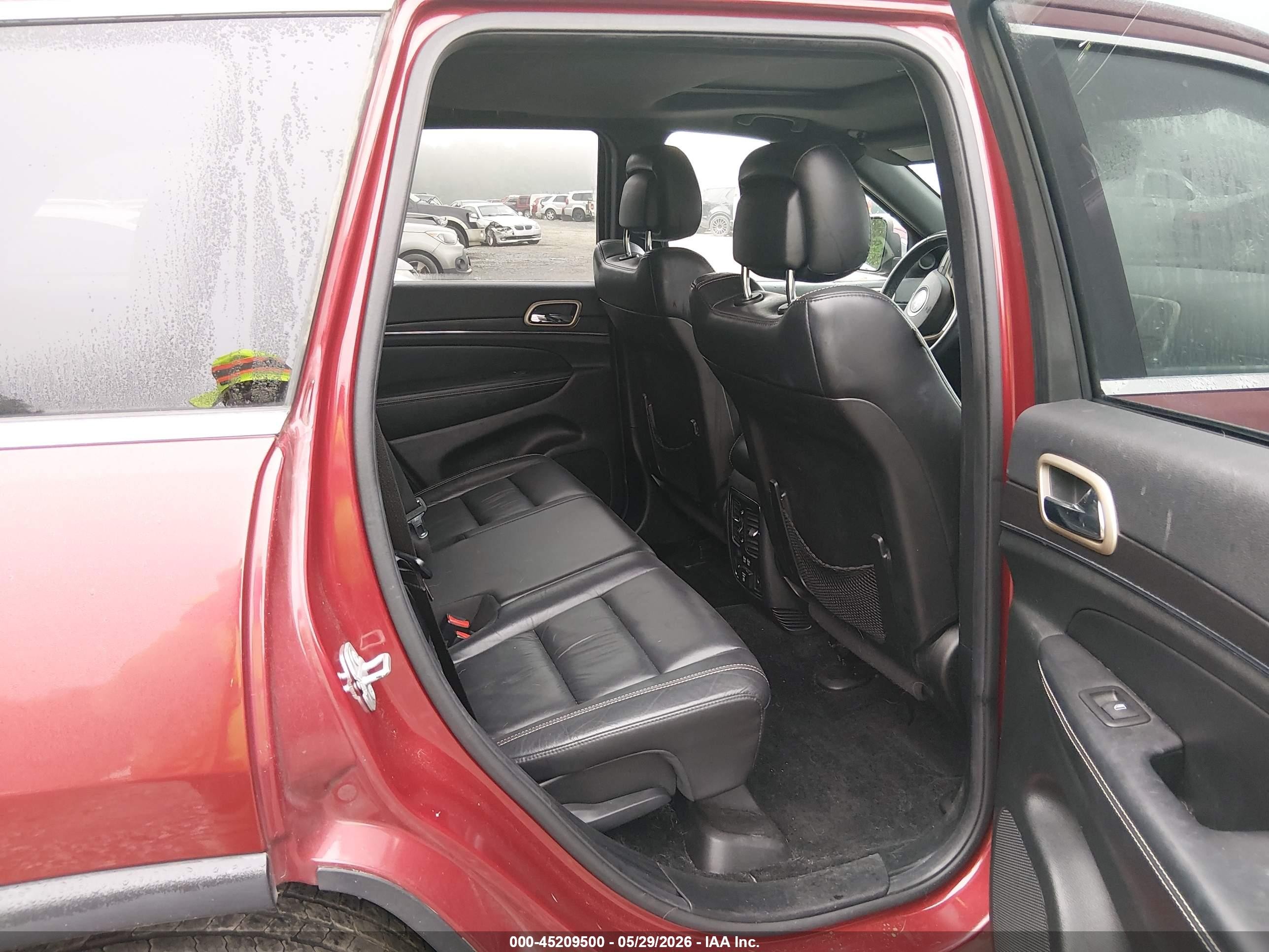 2015 Jeep Grand Cherokee Limited Red vin: 1C4RJFBG6FC632090