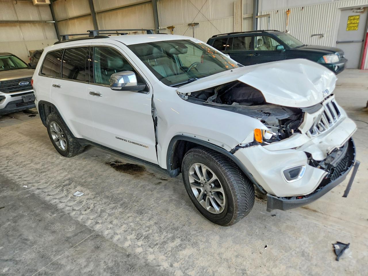2015 Jeep Grand Cherokee Limited Белый vin: 1C4RJFBG6FC636513
