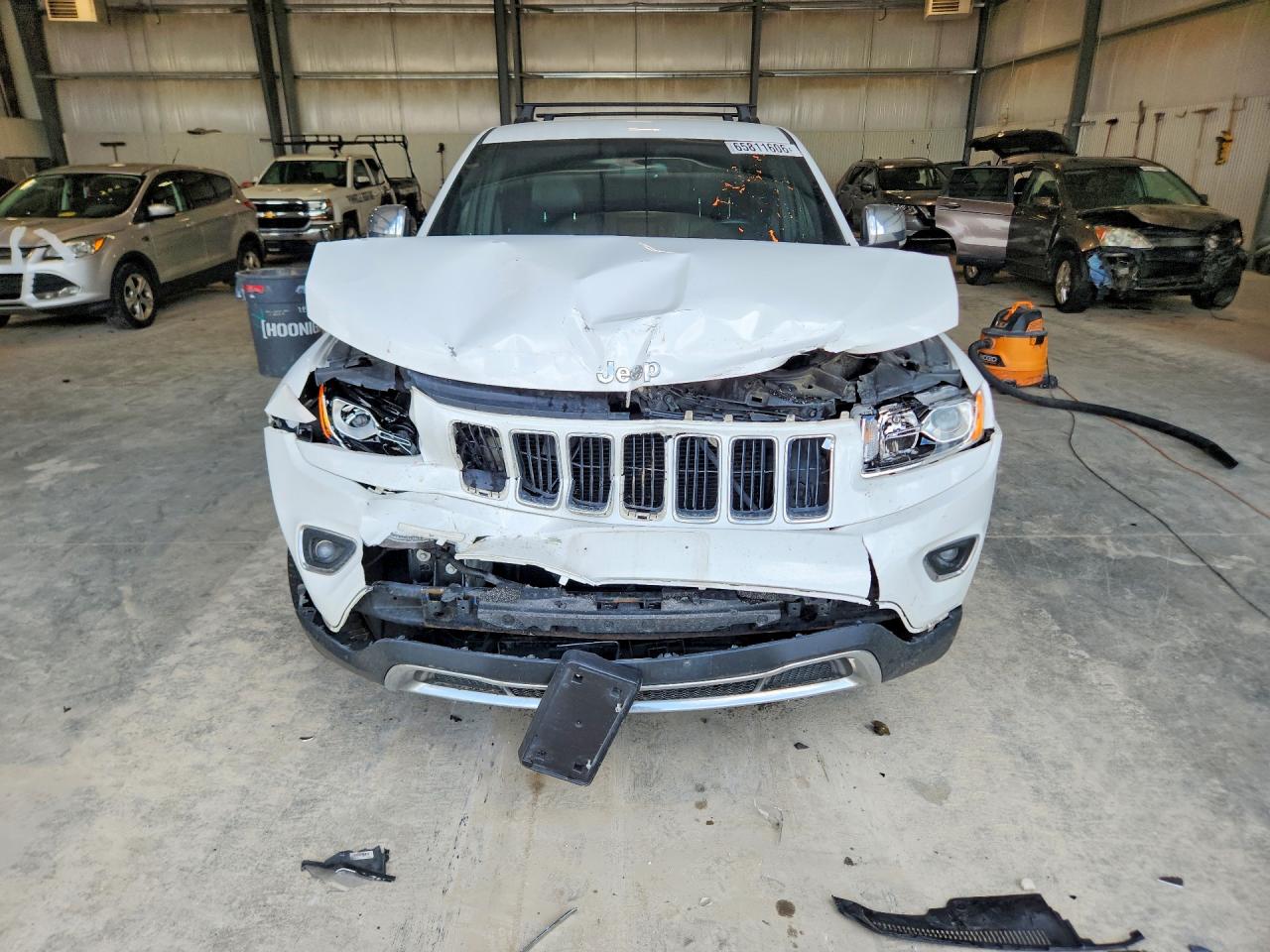 2015 Jeep Grand Cherokee Limited Белый vin: 1C4RJFBG6FC636513