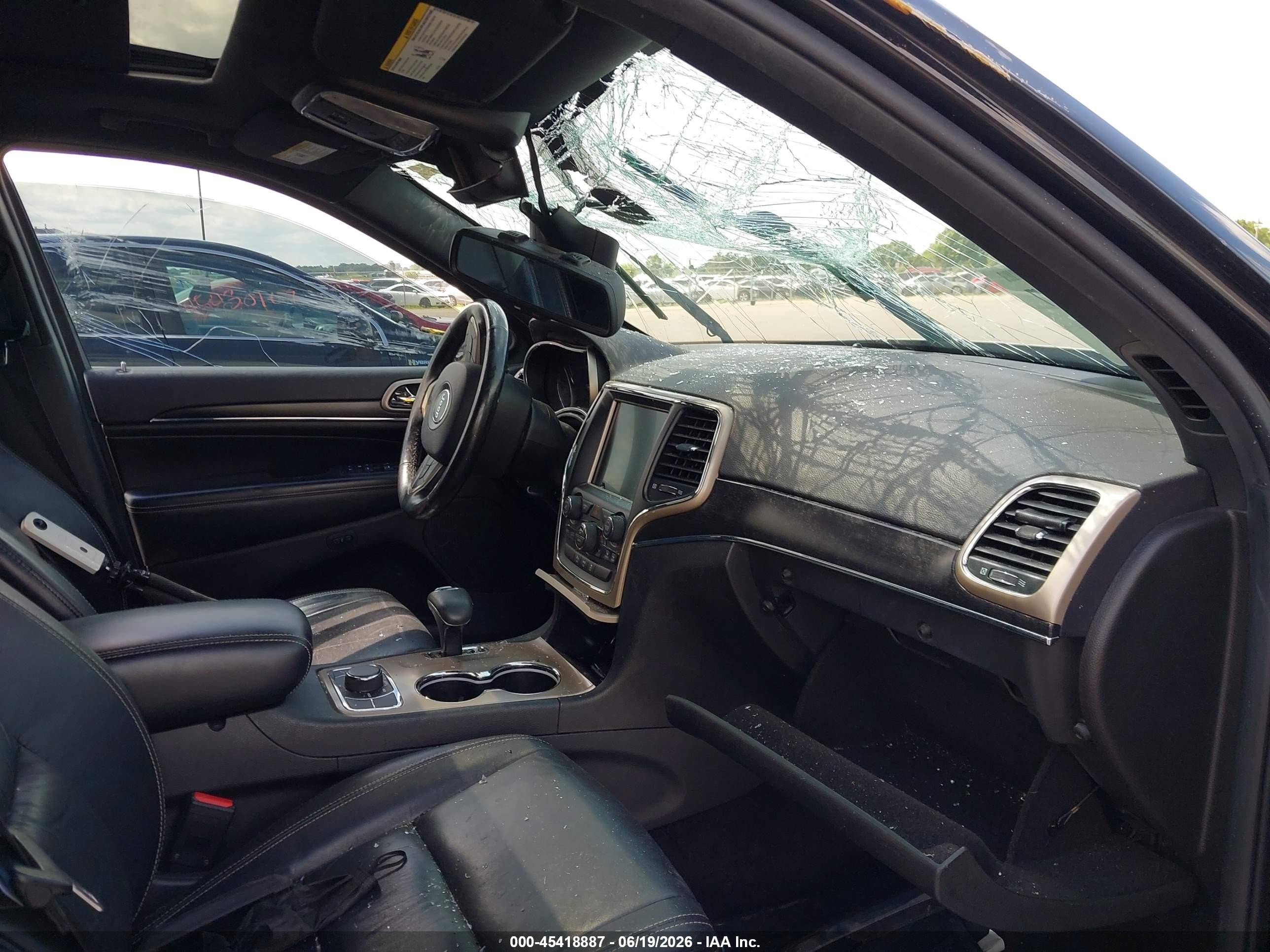 2015 Jeep Grand Cherokee Limited Black vin: 1C4RJFBG6FC643736